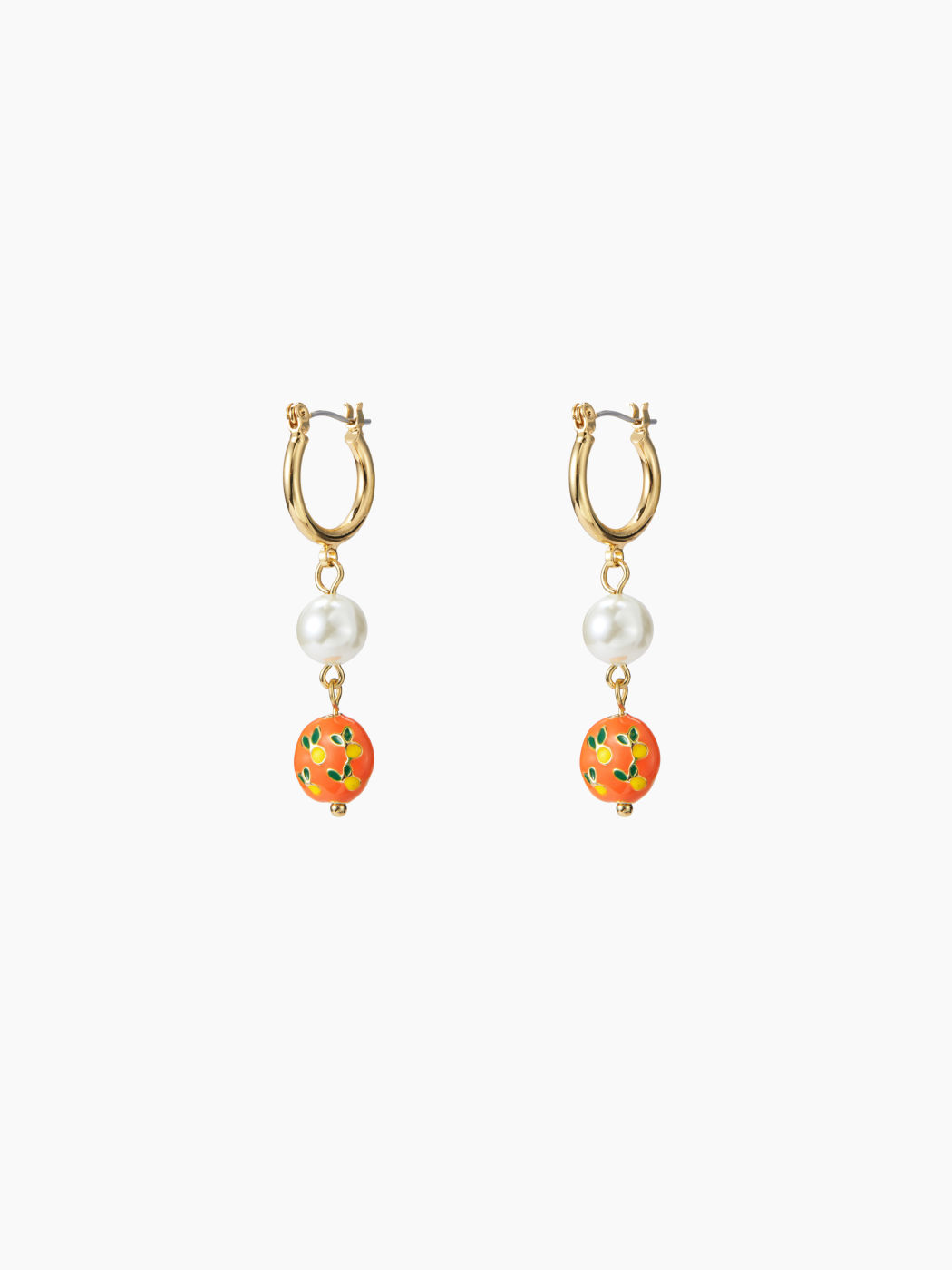 FRUIT ENAMEL DROP EARRINGS