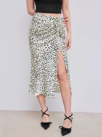 Maxi-Spot-Leopard-Muster-Strick-Split-Rock