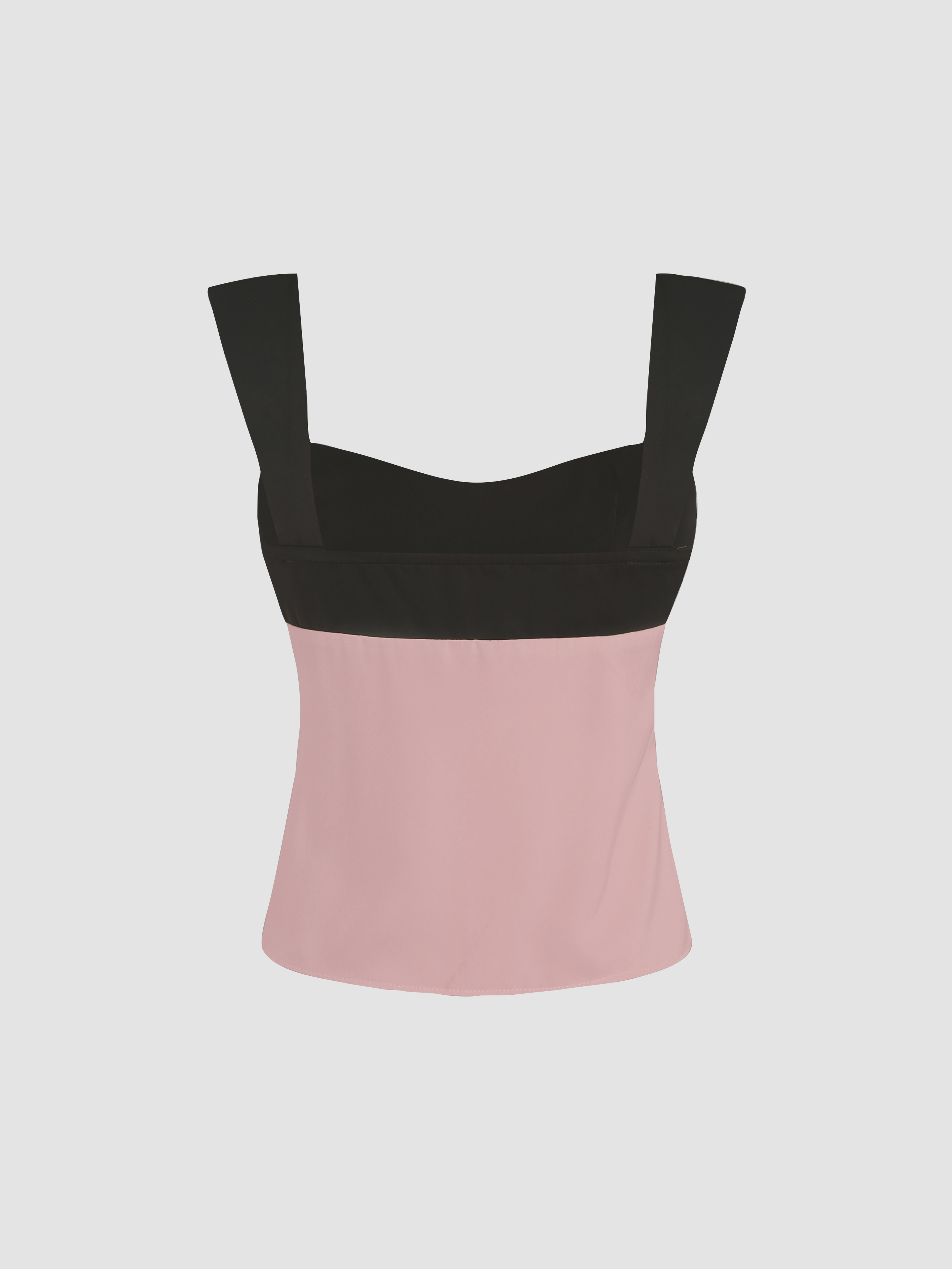satin crop cami
