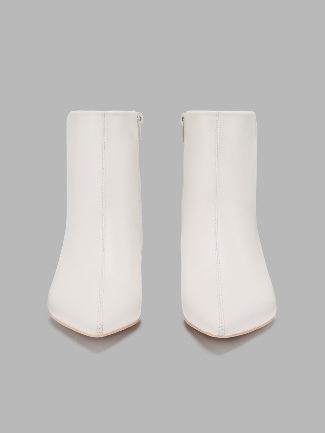 KITTEN HEEL ANKLE BOOTS