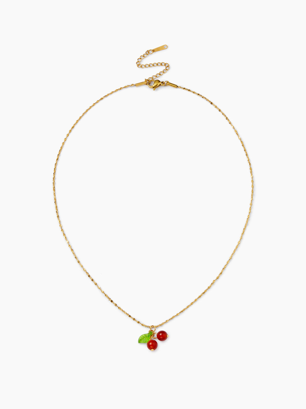 CHERRY PENDANT NECKLACE