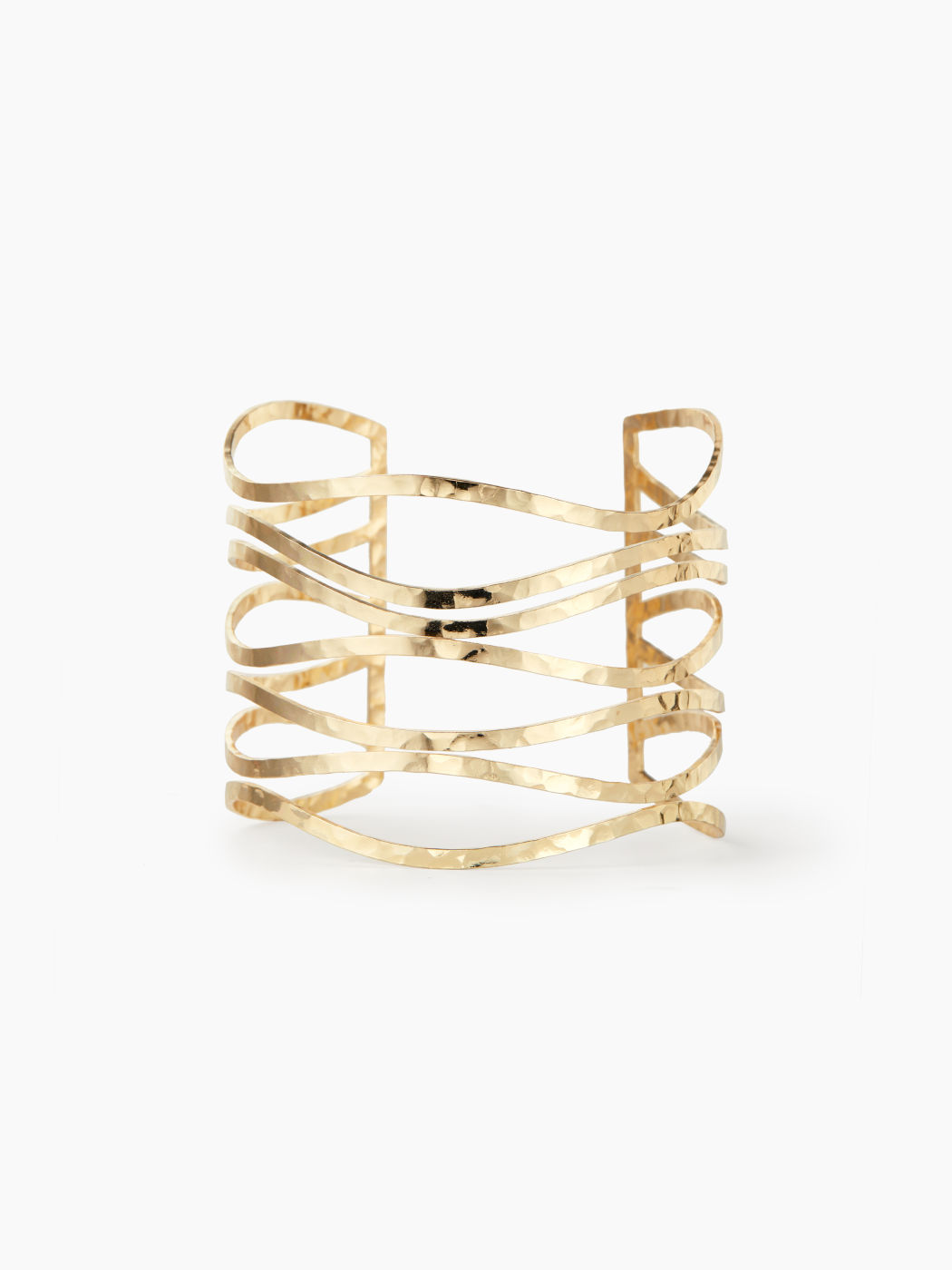 Texturiertes Metalllinien-Armband