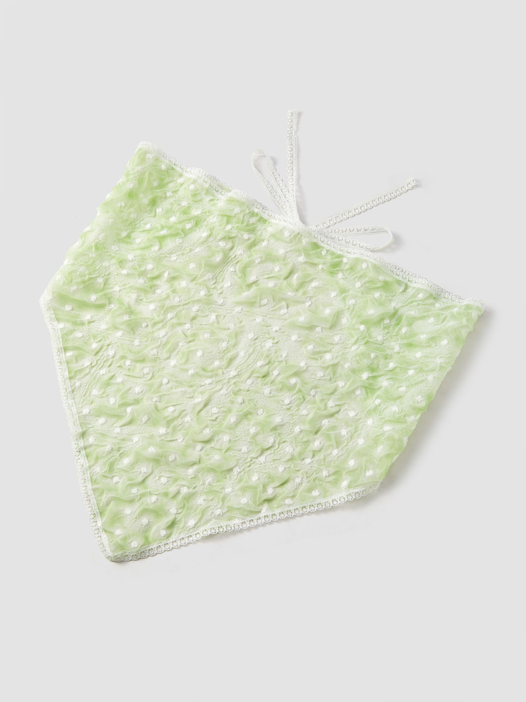 LACE DECOR CHIFFON HEADSCARF