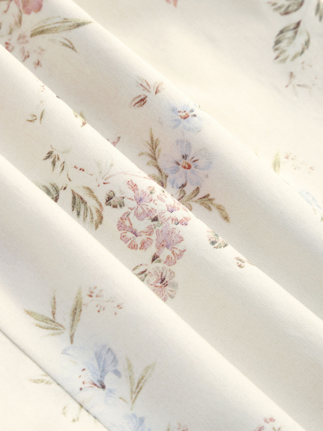 100% Cotton Square Neck Floral Top