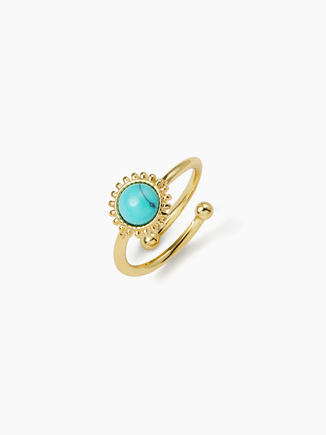 GEMSTONE DECOR RING