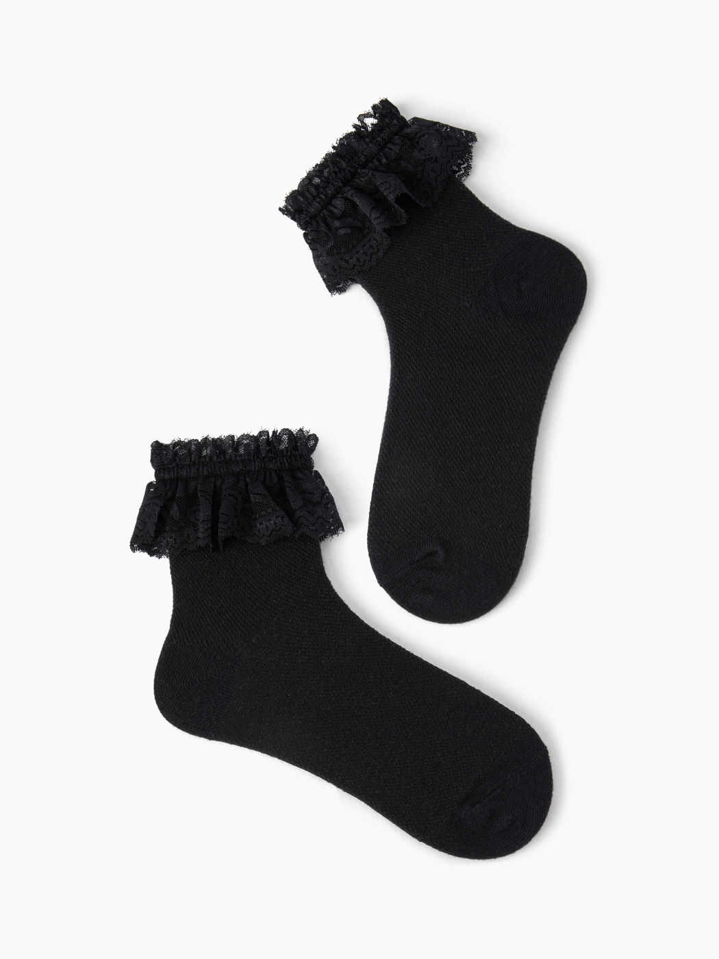 Spitzenbesatz Knöchelsocken