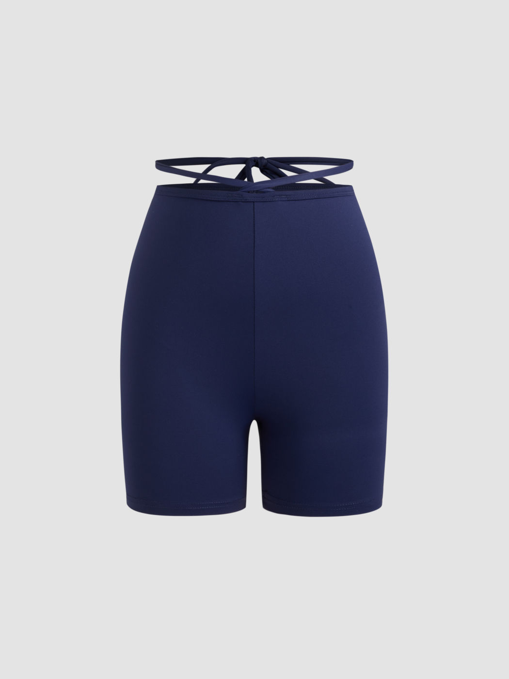 CIDERAIRY™ KNOTTED HIGH RISE ACTIVE SHORTS
