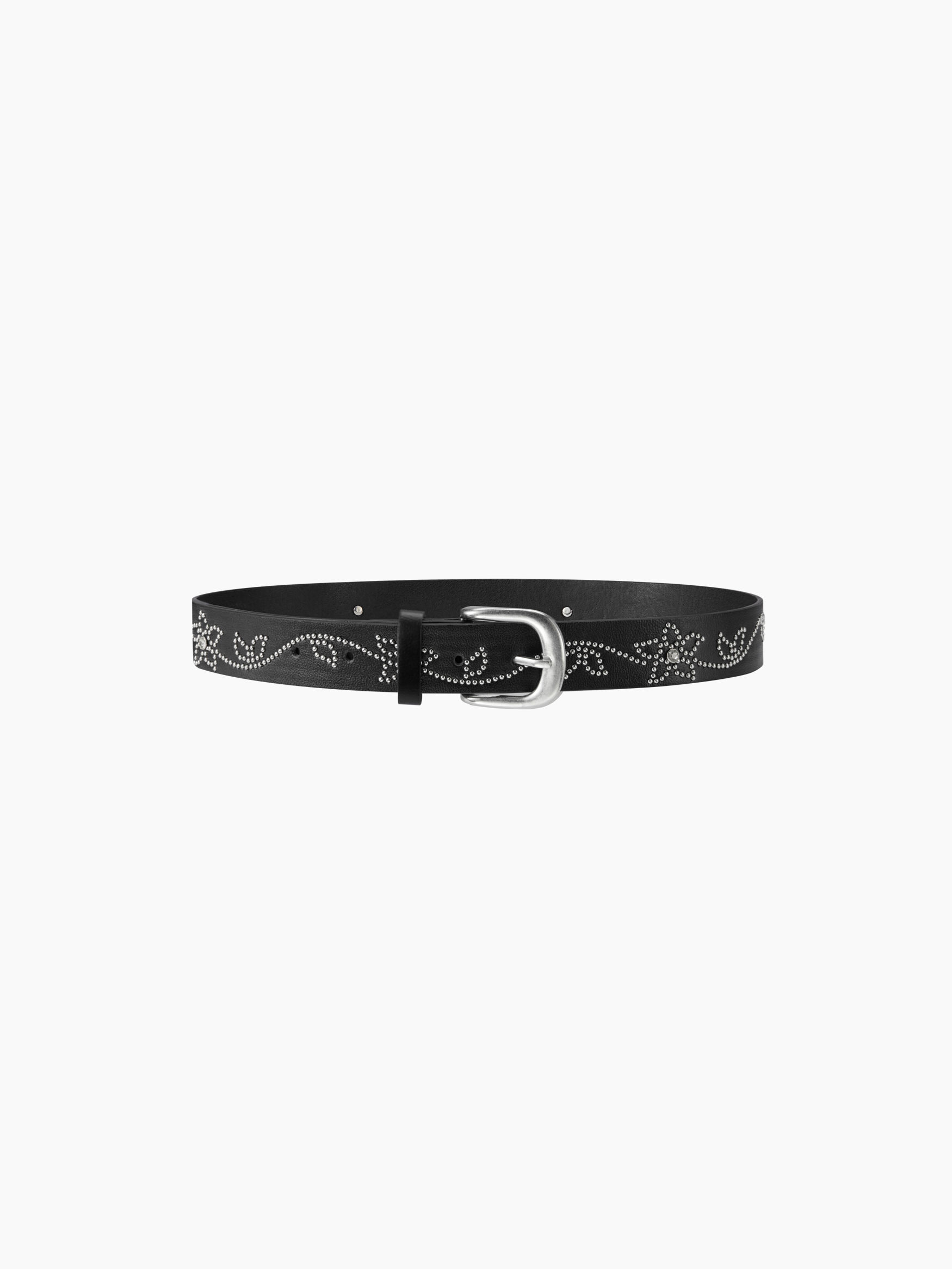 FLORAL STUDDED BELT