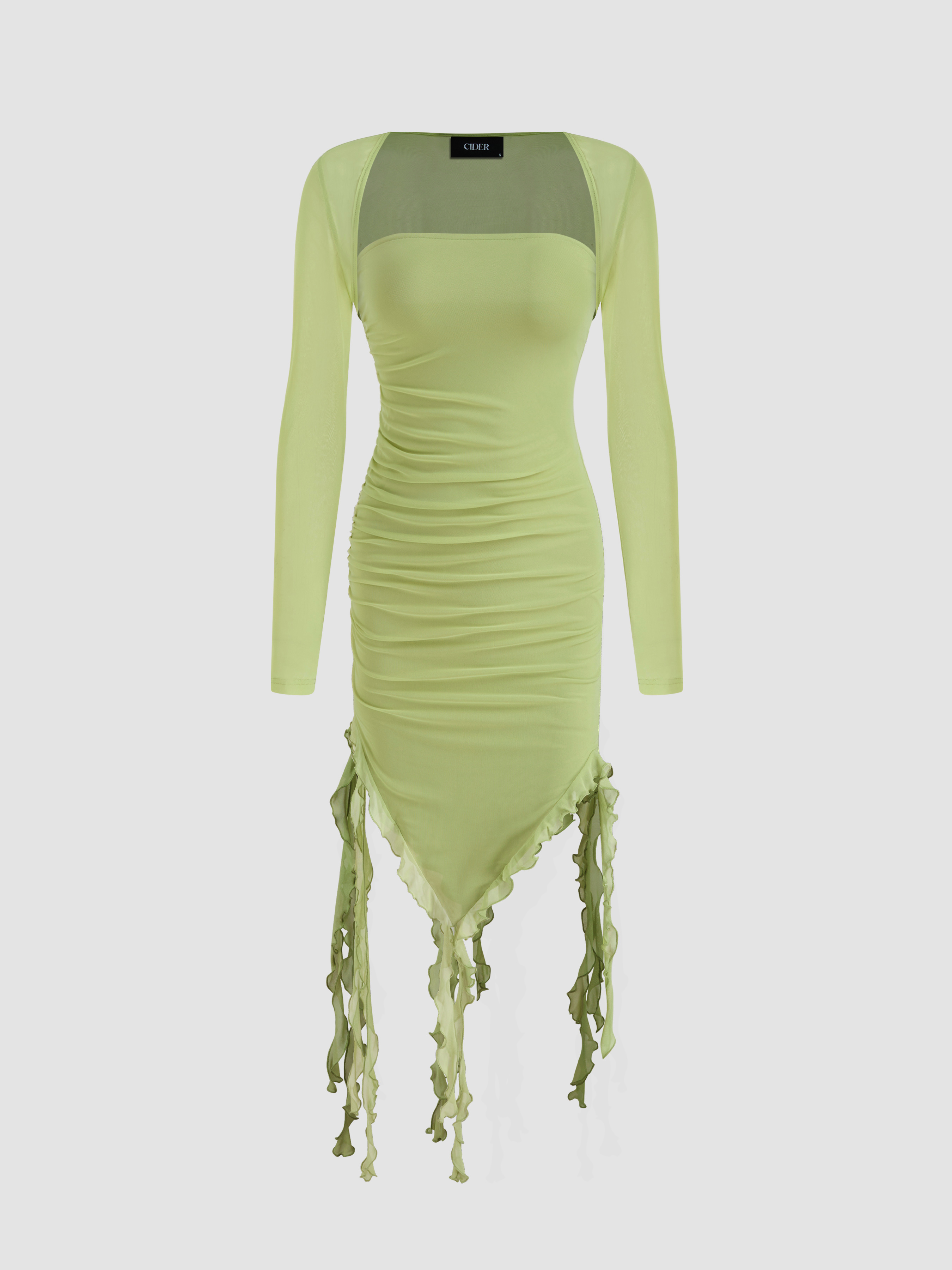 LE’RURE リルアー Circurar sleeve dress Circurar sleeve flower dressのドレス|Dorry Doll / LE'RURE