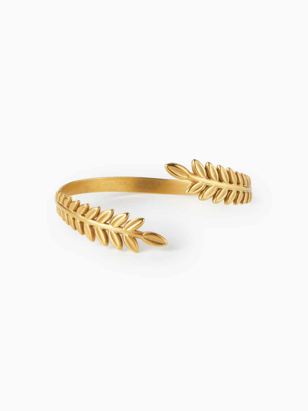 OLIVE BRANCH LEAF CUFF BRACELET
