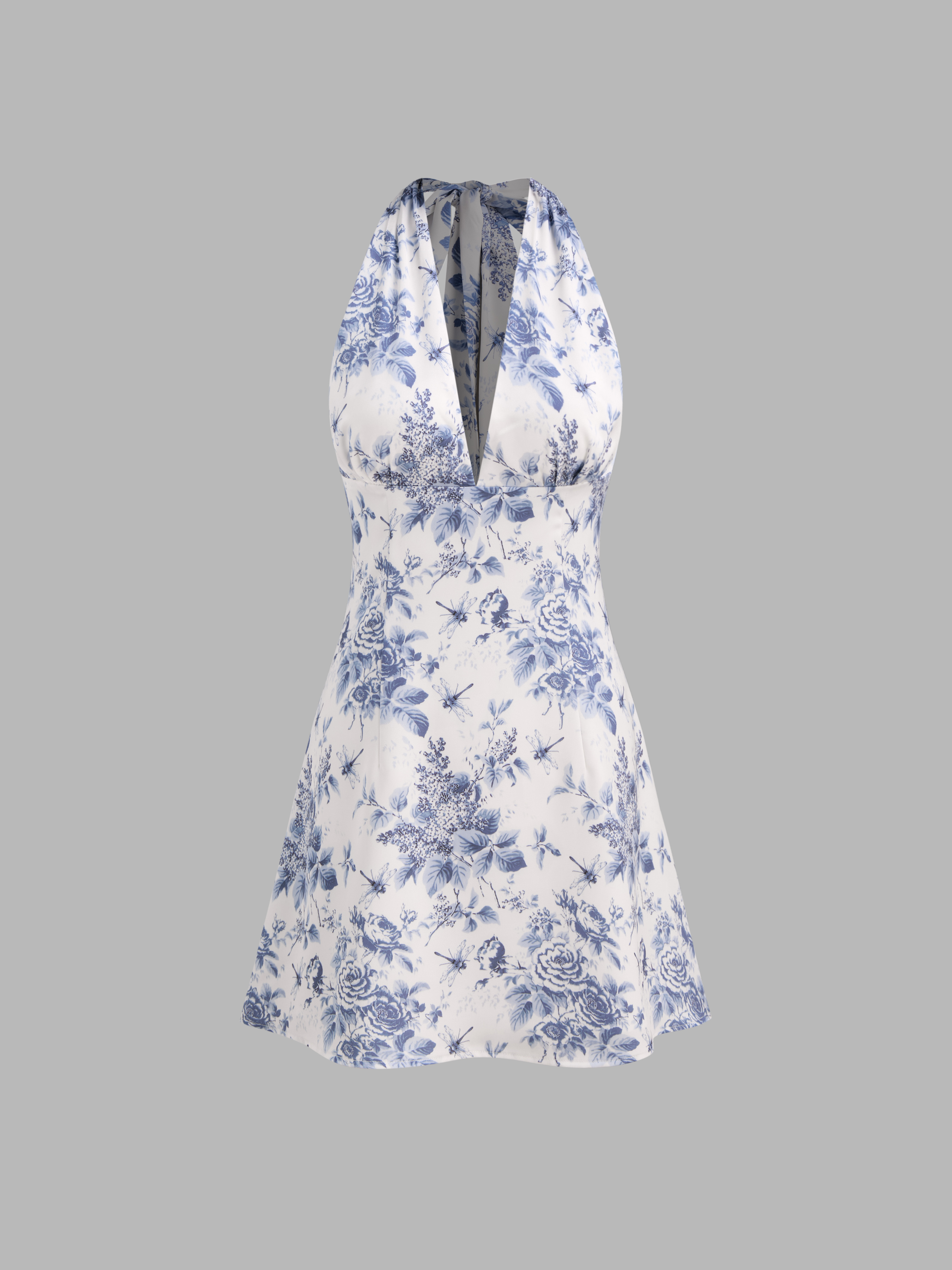 AROUND THE TIME WOVEN MINI DRESS