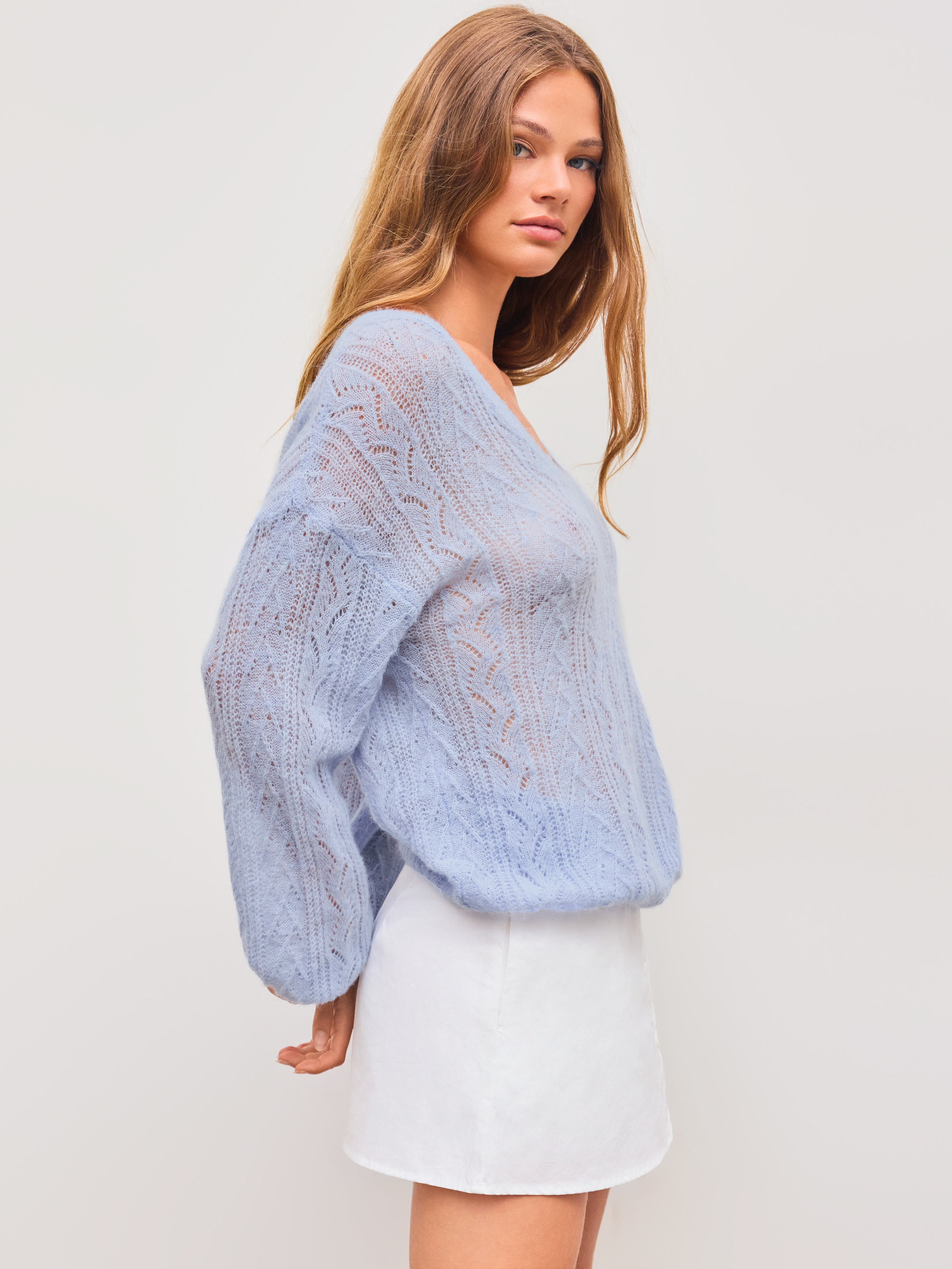 トップス juha MOHAIR SHEEP V-NECK P/O juha MOHAIR SHEEP V-NECK P/O - メルカリ