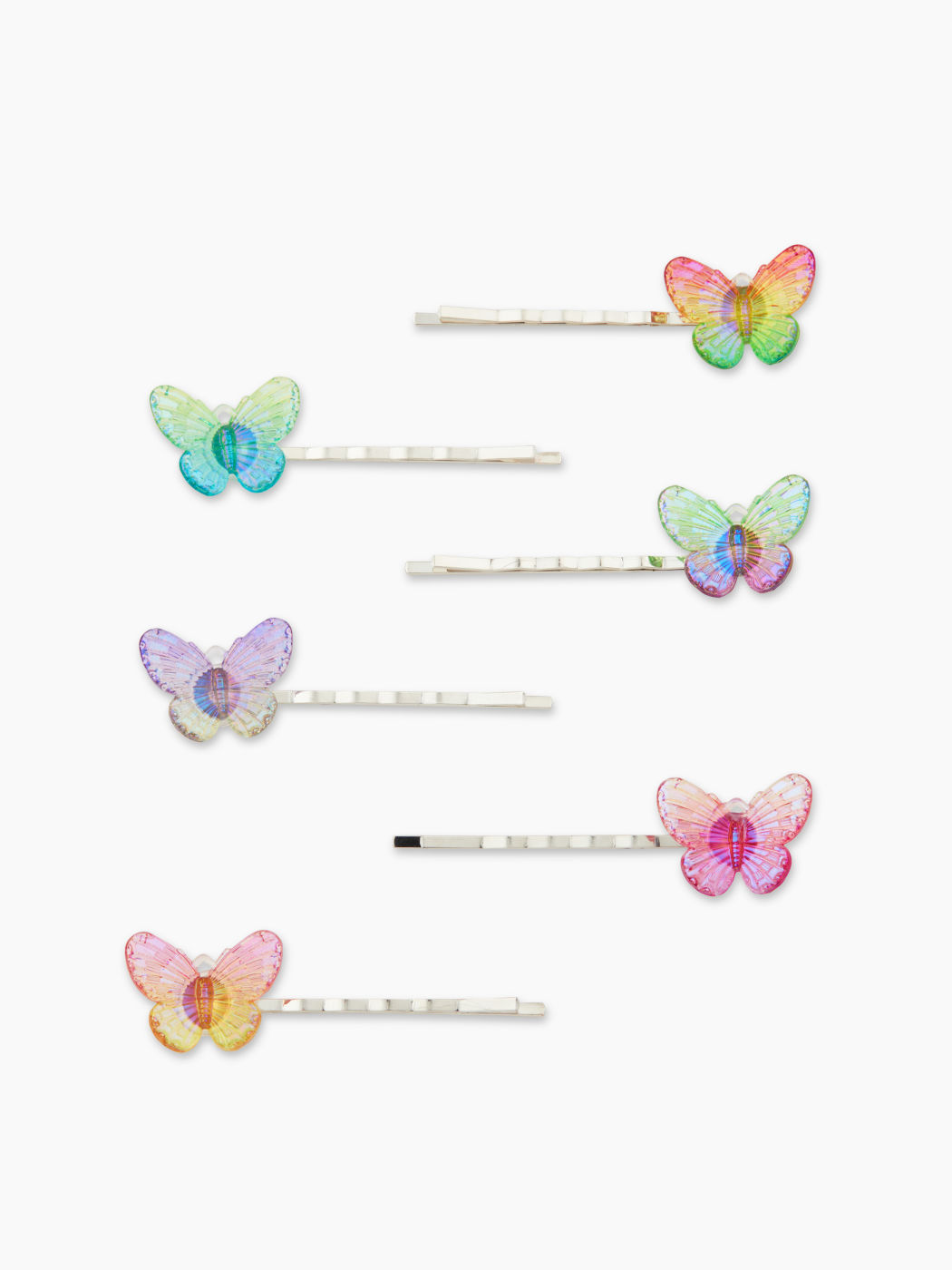 6PCS BUTTERFLY HAIR CLIPS