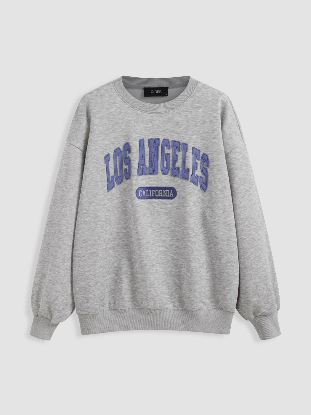 Los Angeles Round Neckline Oversized Sweatshirt