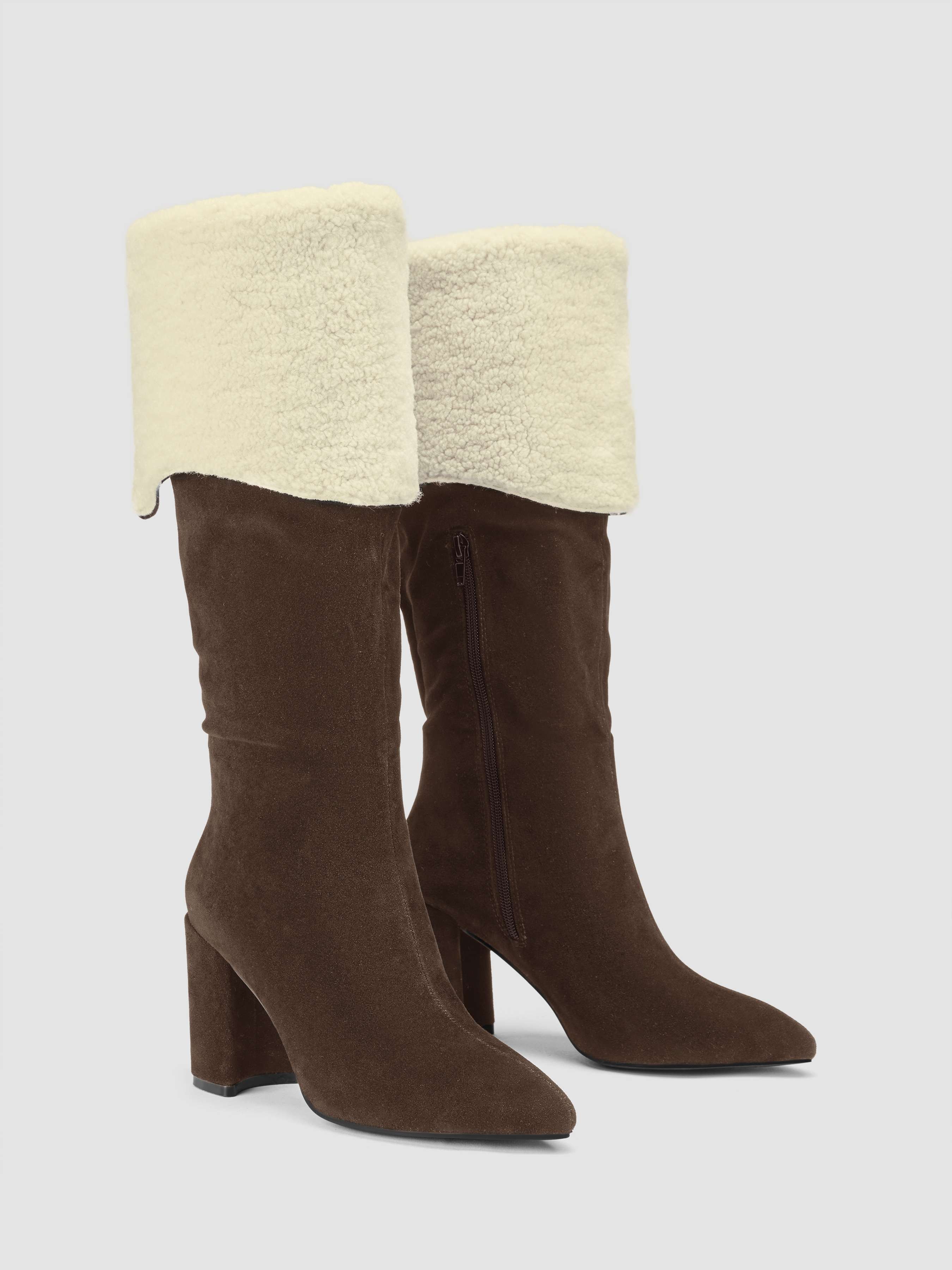【COLOR iN ID】Sandal Suede Long Boots andres-machado-large-size-