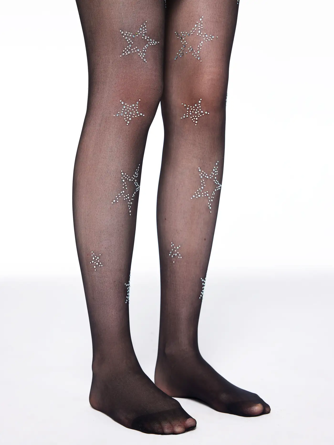 RHINESTONE STAR TIGHTS