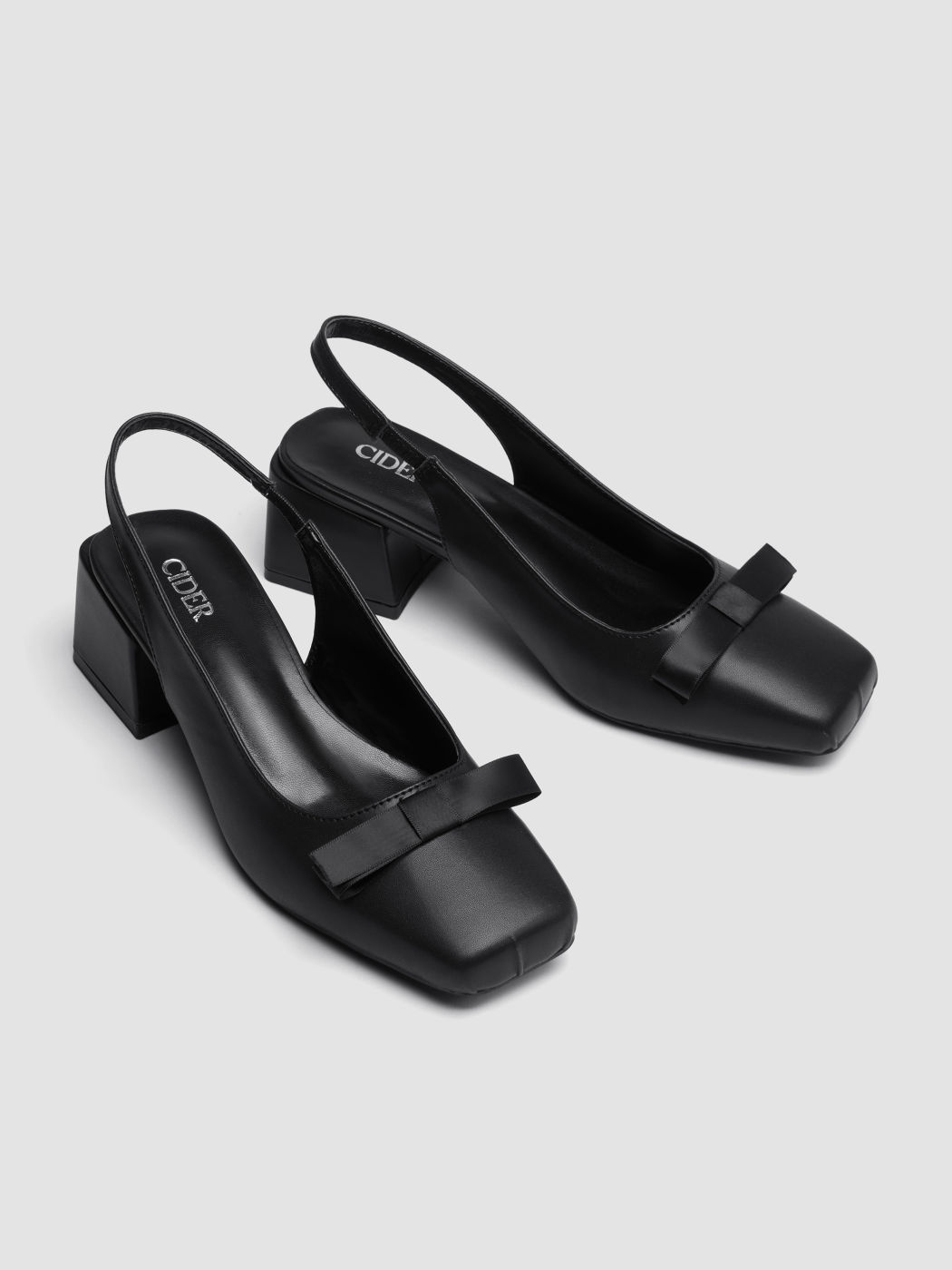BOWKNOT SLINGBACK HEELS