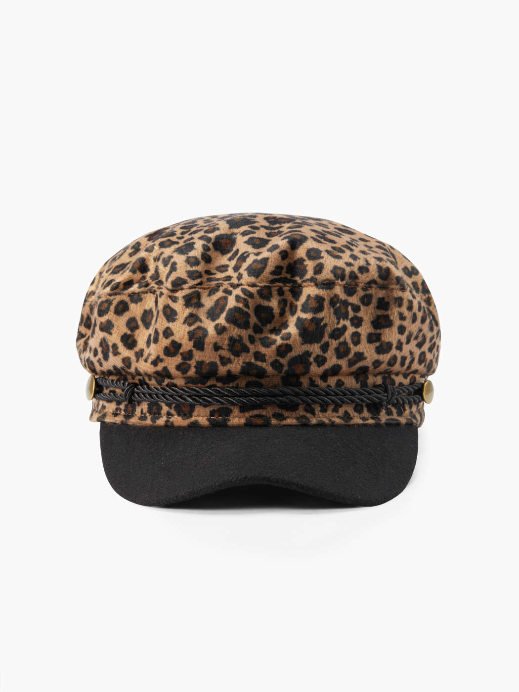 LEOPARD PRINT BERET For Daily Casual Coffee Shop