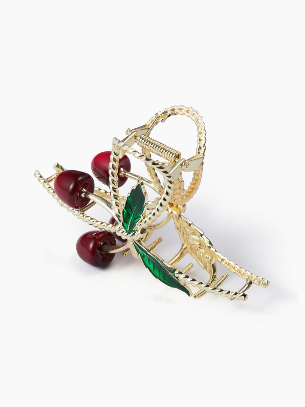 CHERRY HAIR CLAW