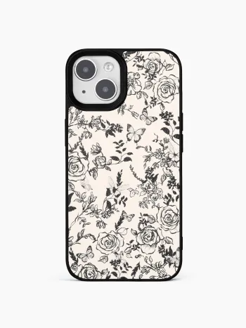 ROSE & BUTTERFLY PHONE CASE