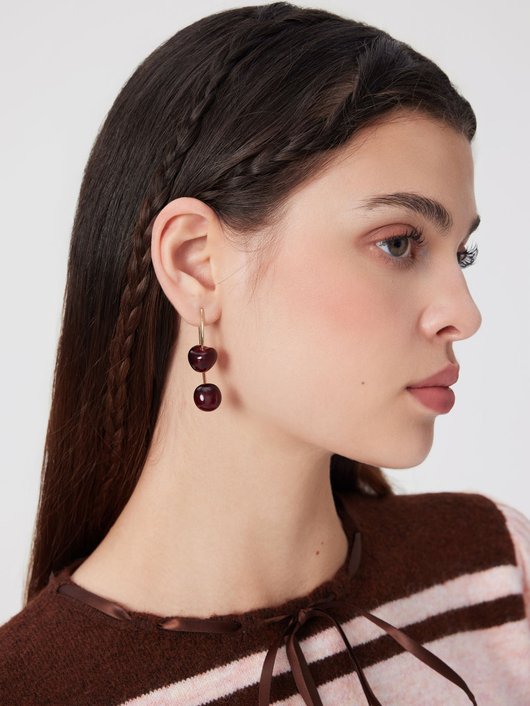 CHERRY DROP EARRINGS