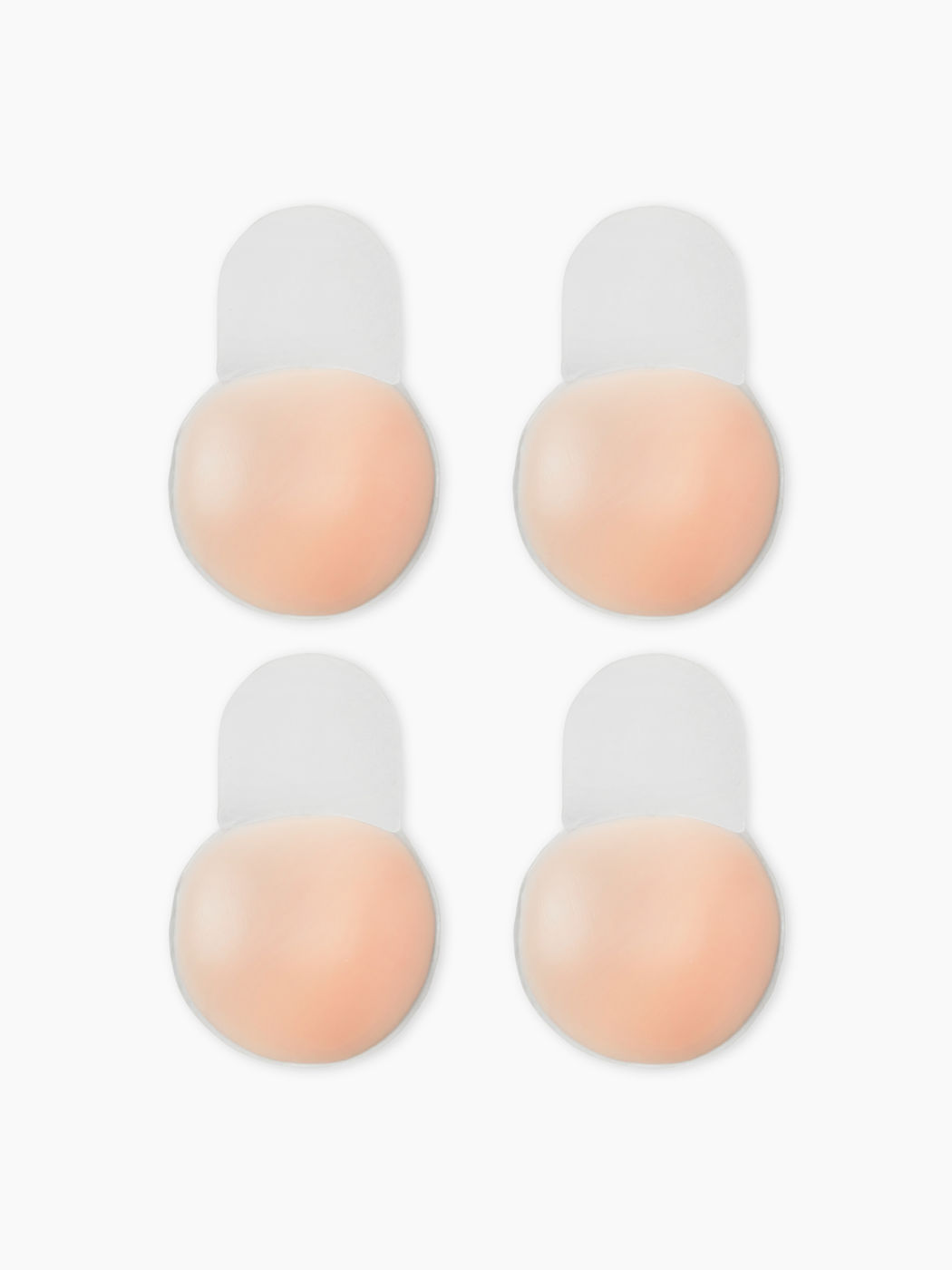 2 PAAR WIEDERVERWENDBARE KLEBE PUSH UP NIPPEL ABDECKUNG