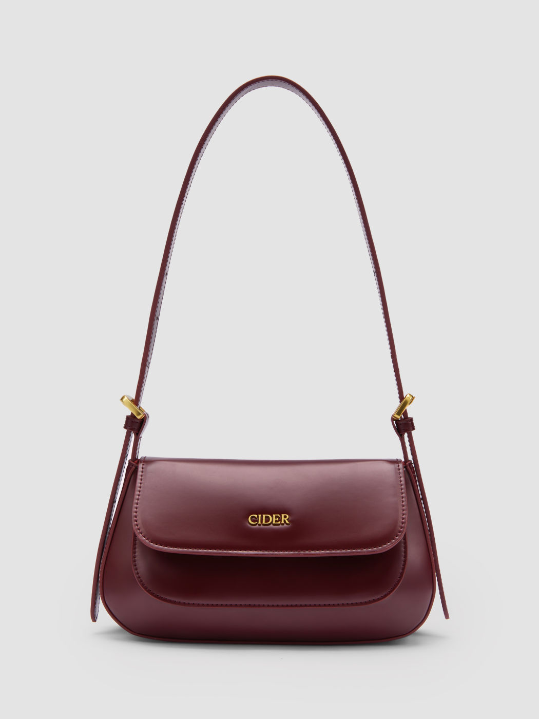 Schultertasche aus Kunstleder