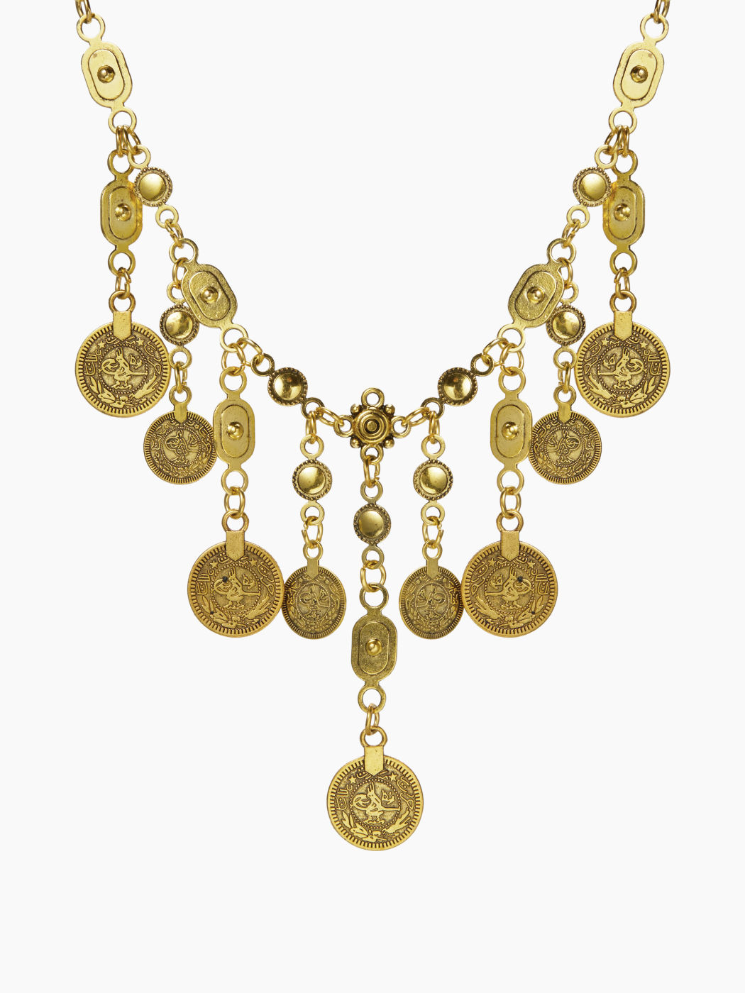 COIN PENDANT NECKLACE