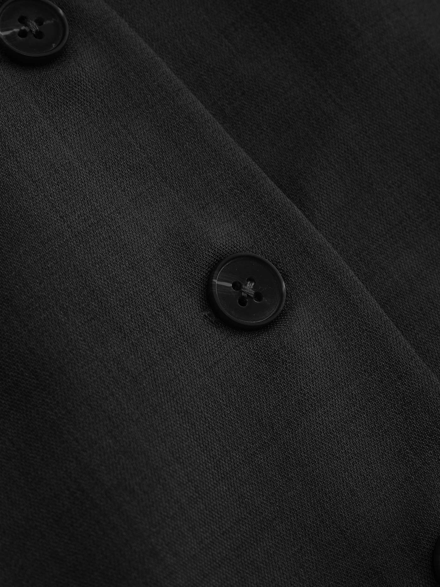 Woven V-neck Solid Button Vest For Daily Casual Work