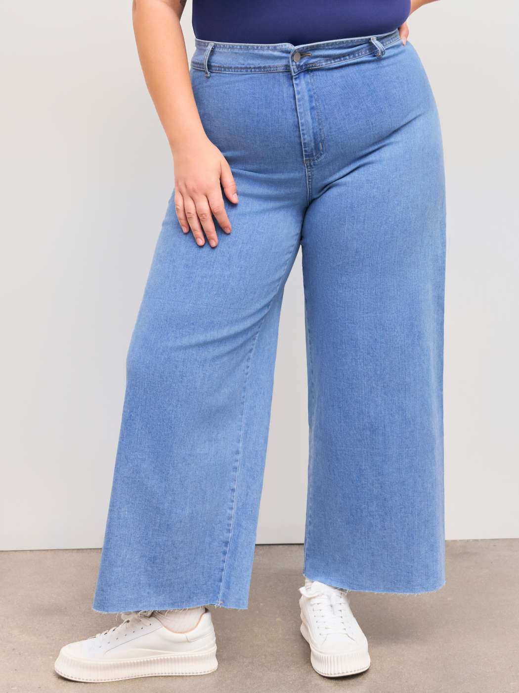 Baggy Jeans Plus Size Elastic Waist Jeans Denim High Stretch Cider Denim  Mid Rise Baggy Jeans Curve Plus