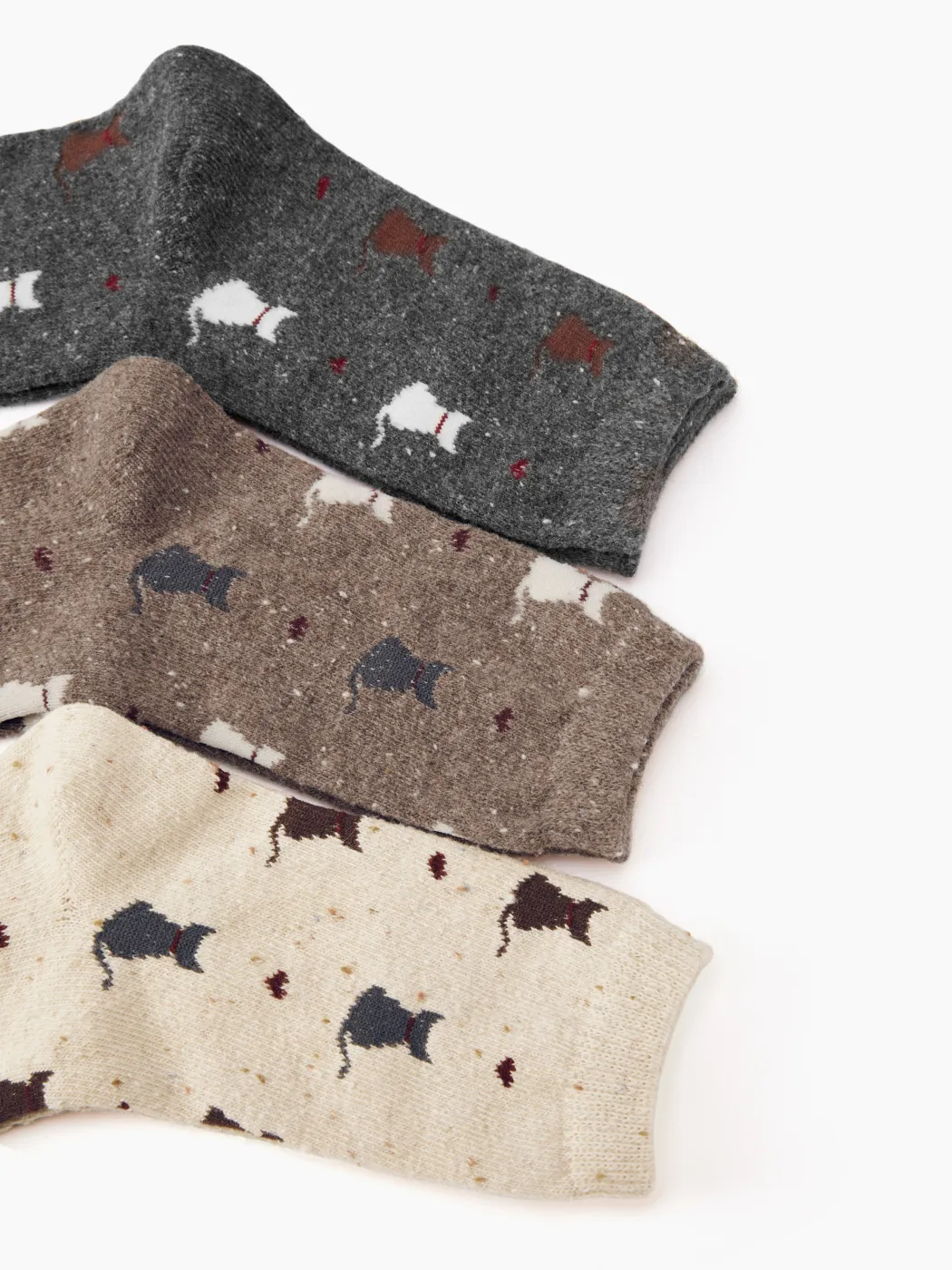 3 Paar Katzen-Knöchelsocken