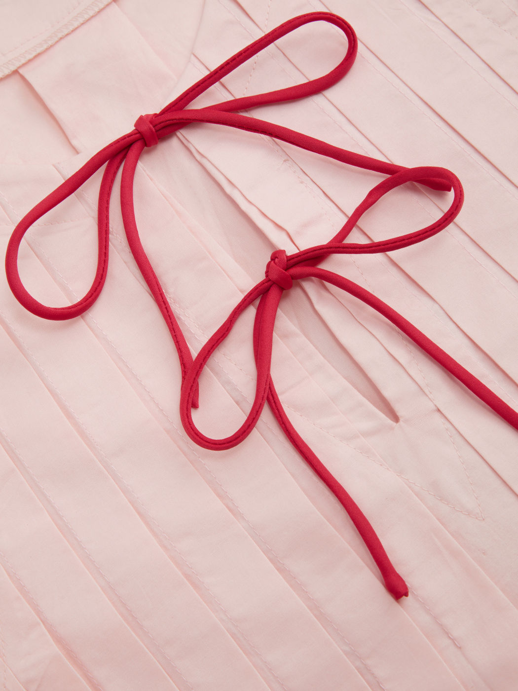 100% cotone Scollo rotondo Solido Plissettato Annodato Crop Top