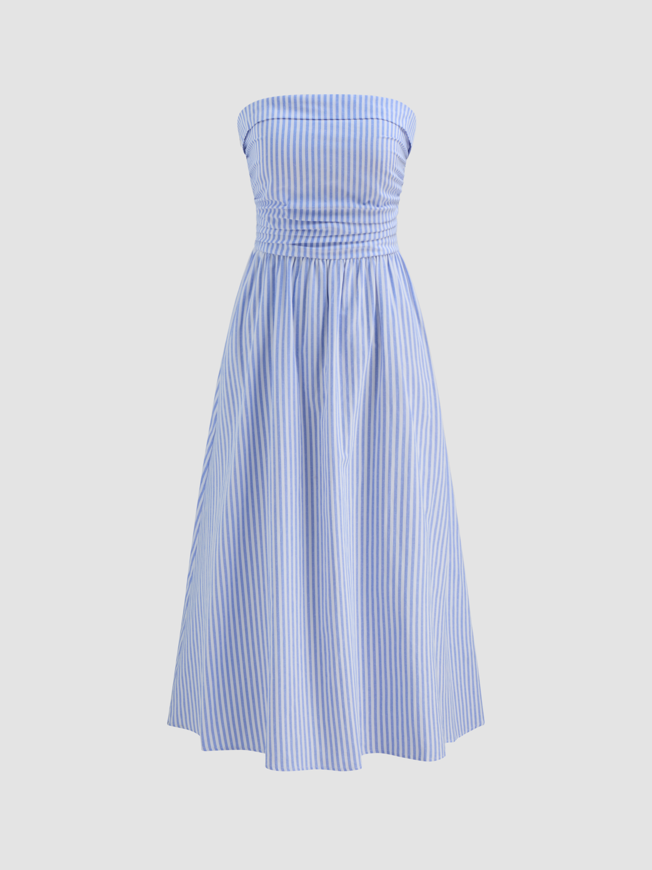 【美品】トゥデイフルGinghamcheck Camisole Dress Gingham Dress Picnic Dress Woven Tube Gingham Ruffle Shirred