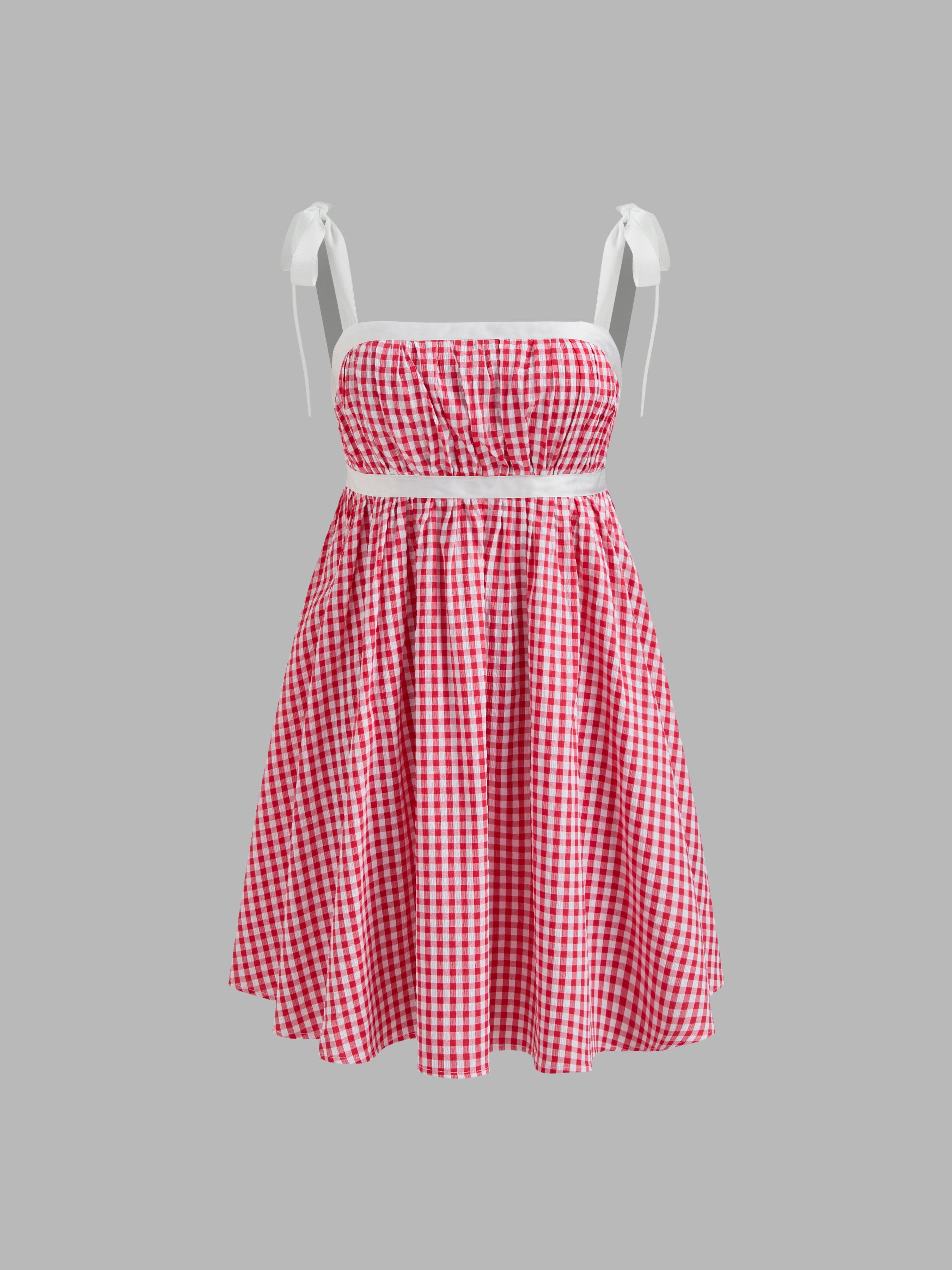 ワンピース MILKFED. GINGHAM CHECK RUFFLE MINI DRESS Amazon.co.jp: [ミルクフェド] カジュアルドレス GINGHAM CHECK