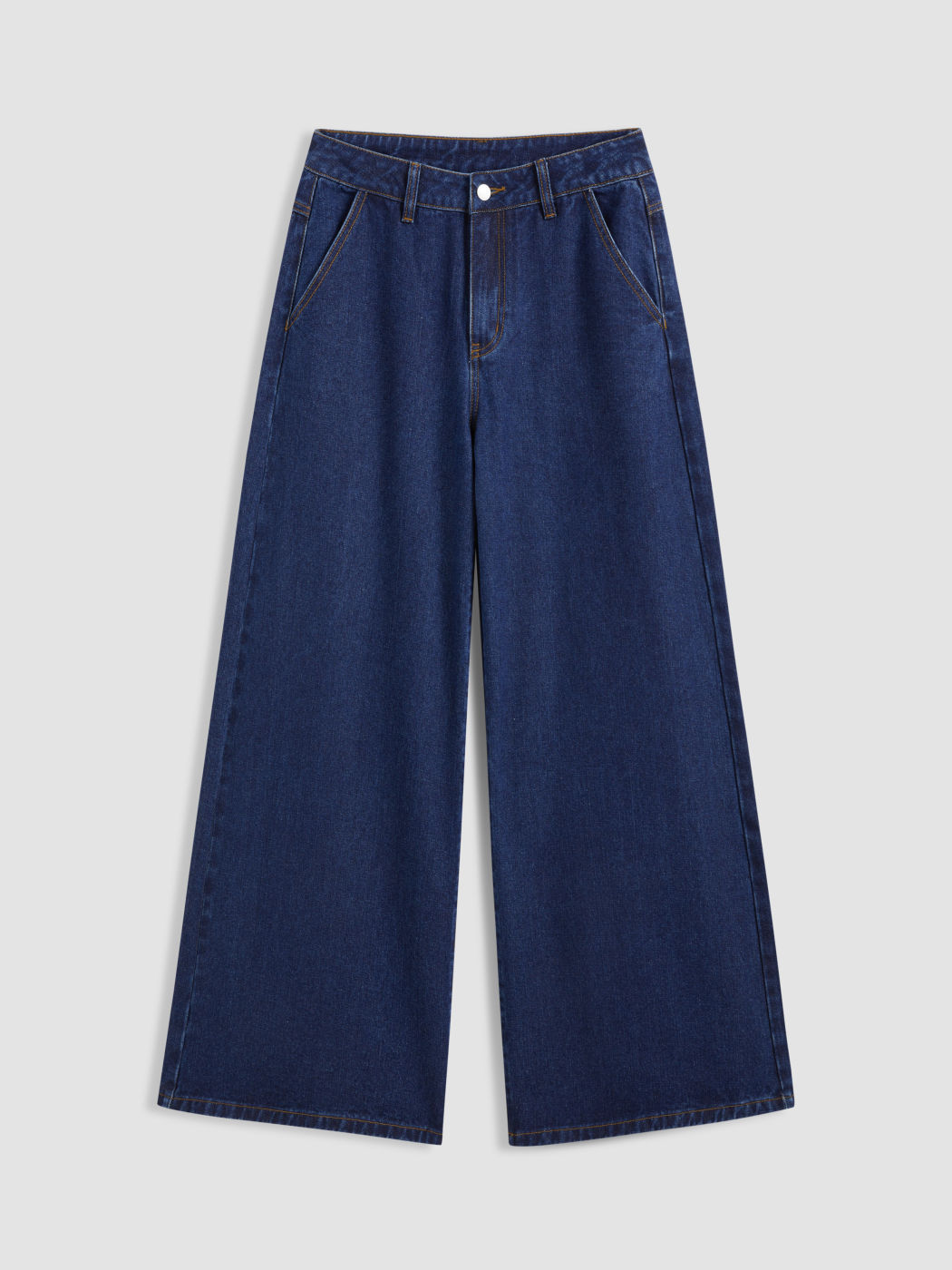 Cider Denim Mittelhohe Einfarbige Taschen Jeans mit Lockerer Passform
