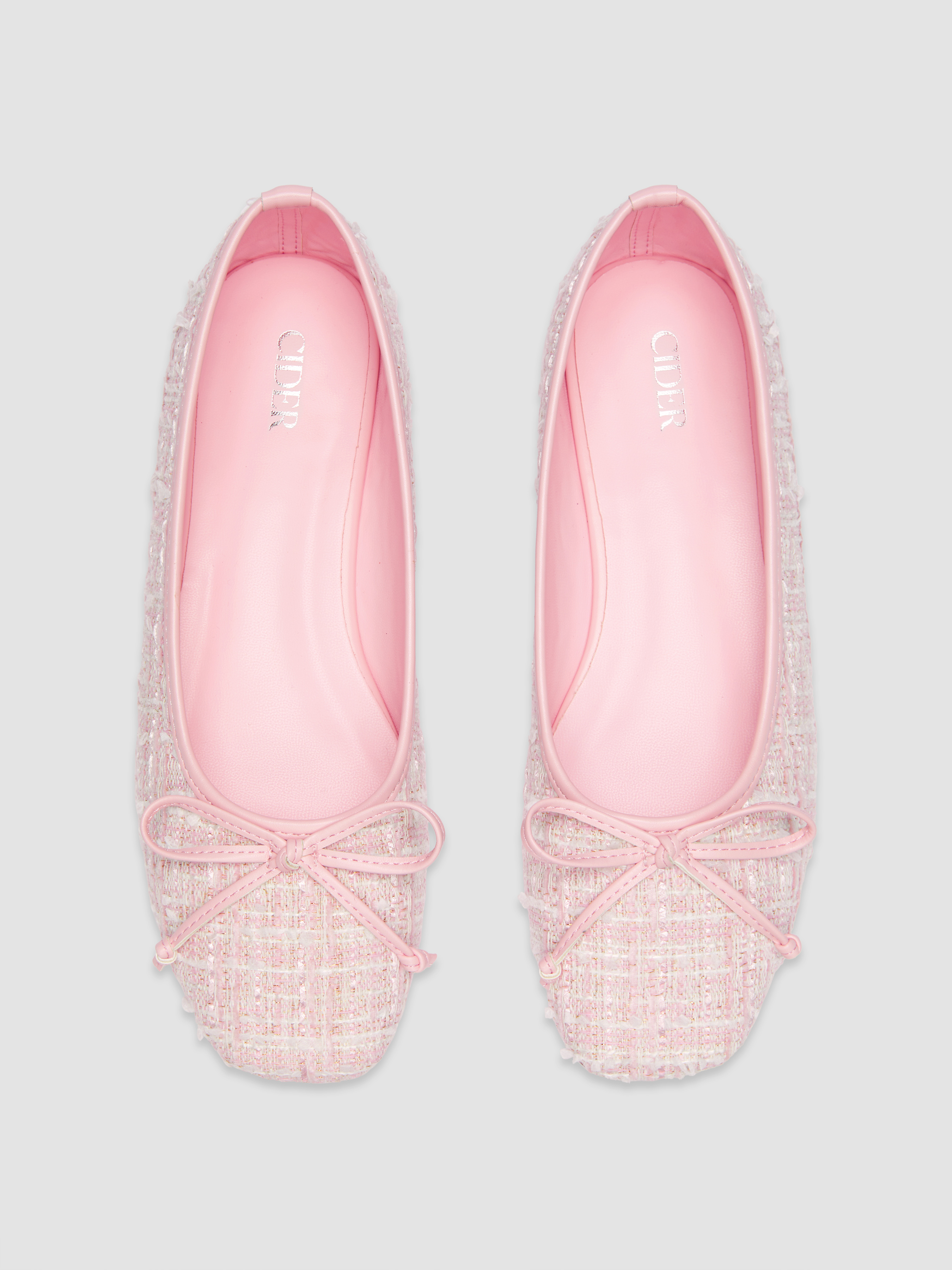 CHERRY BOWKNOT MARY JANE FLATS For Picnic