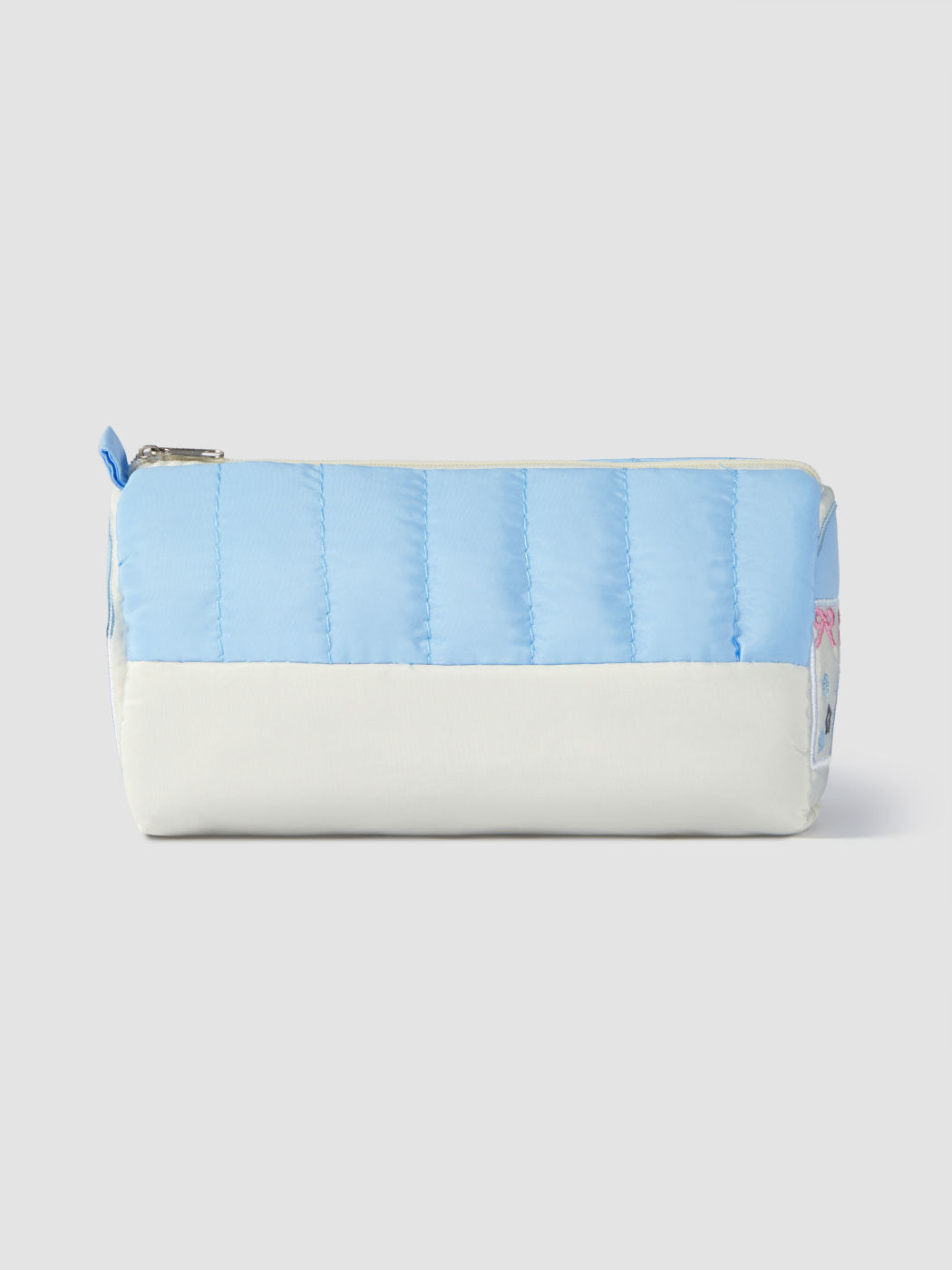 BOWKNOT & STAR CABIN EMBROIDERED PENCIL CASE