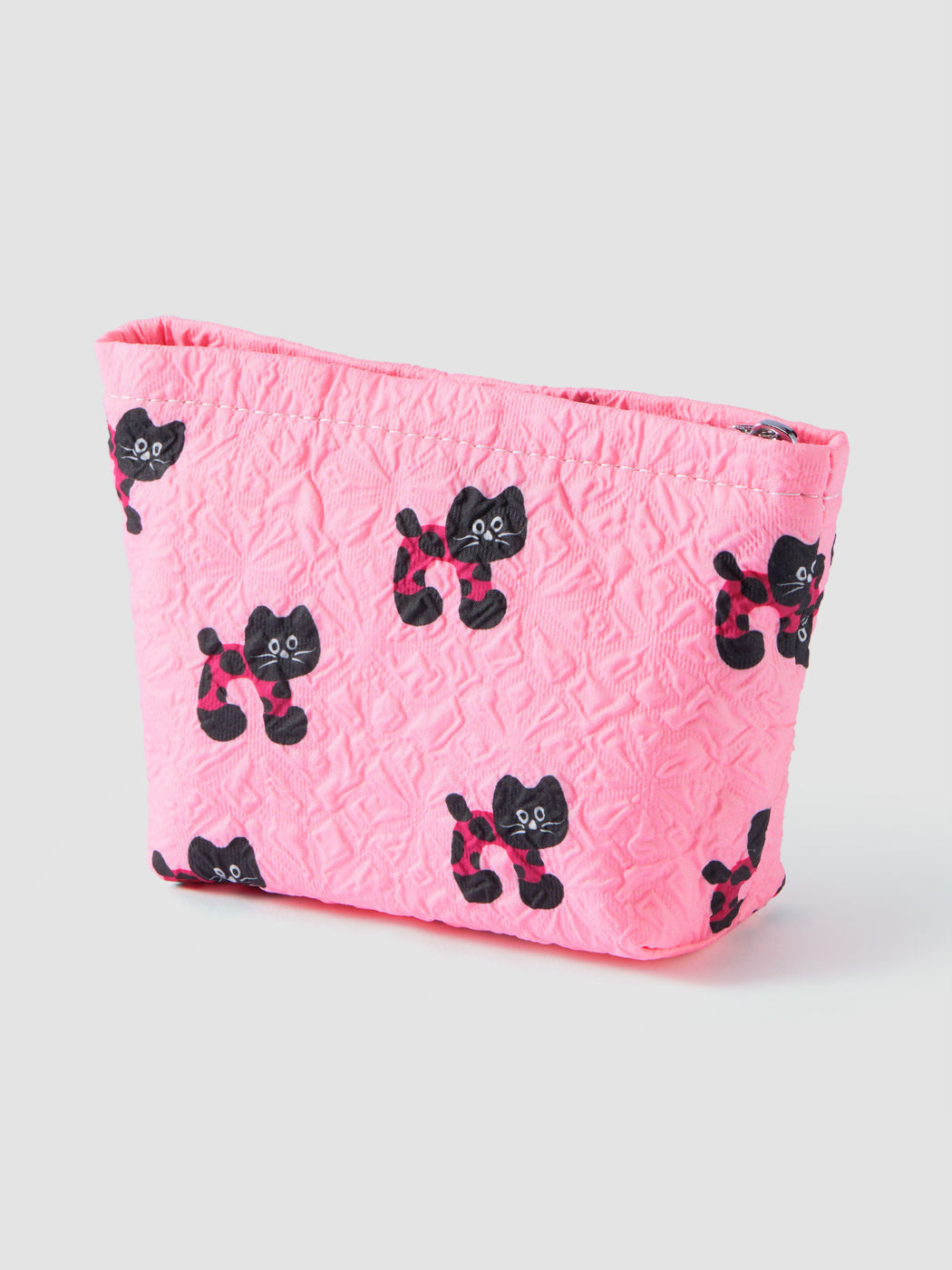 CAT & FLORAL STORAGE BAG