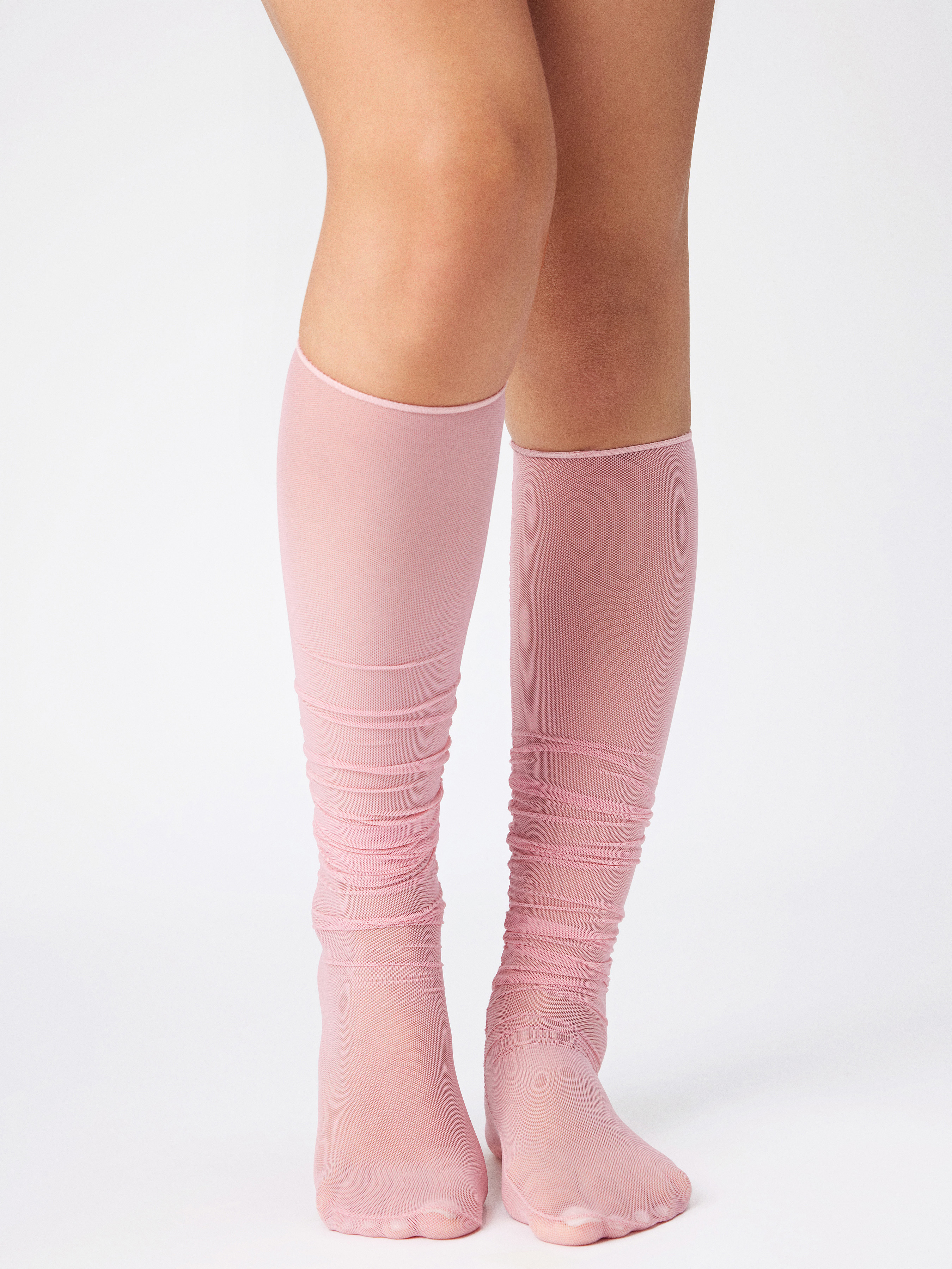 Ruched Over the Calf Socks