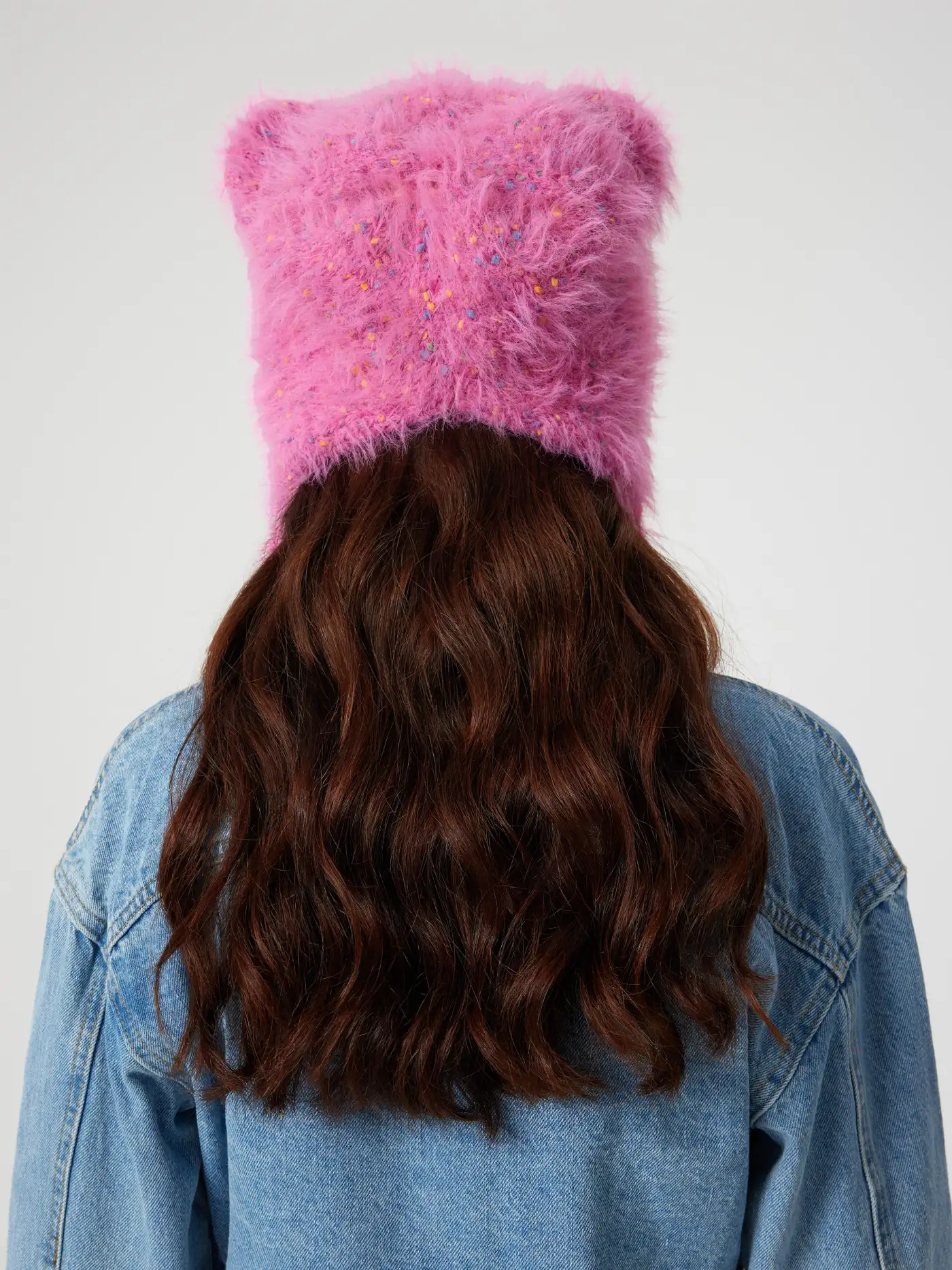 Acrylfaser Katzenohr Warme Beanie For Lässige Alltagskleidung