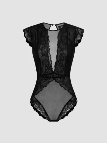 Striped Button Up V-neck Crop Vest