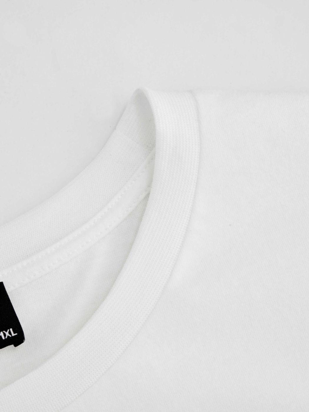 Cotton-blend Round Neckline Solid Short Sleeve Tee Curve & Plus