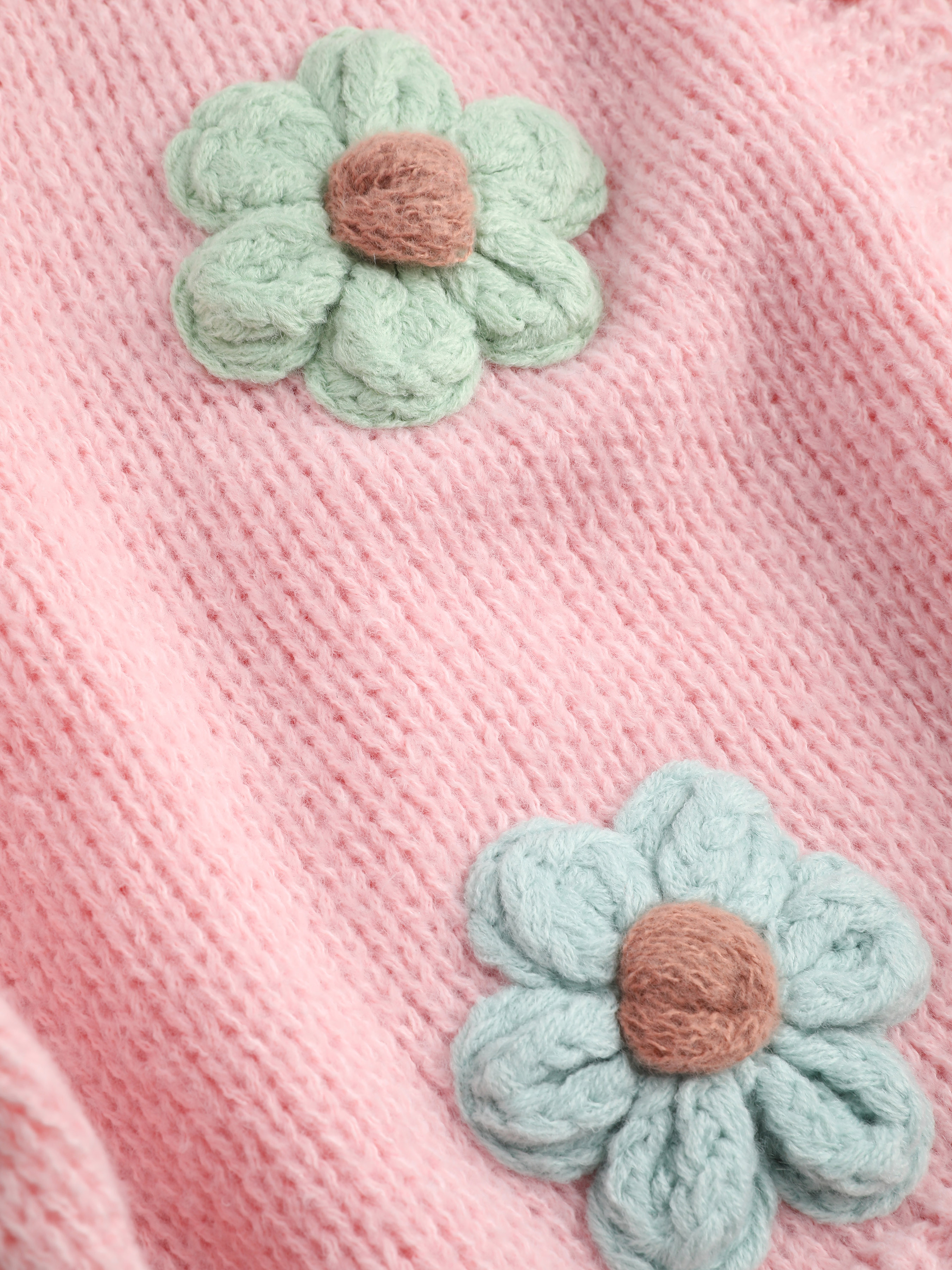 Fall Sweater Countryside Core Knit Fabric V-neck Button