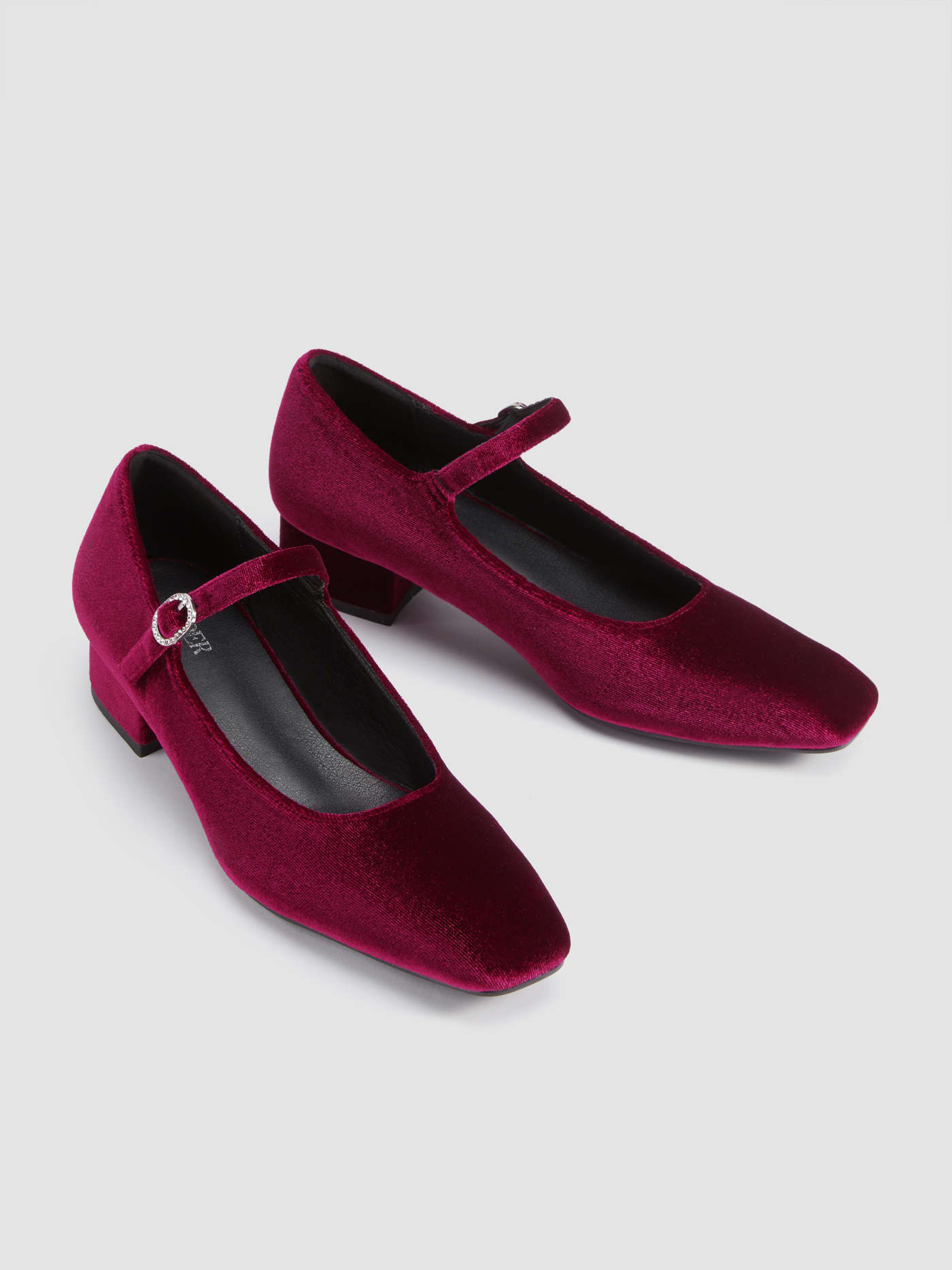 VELVET MARY JANE HEELS