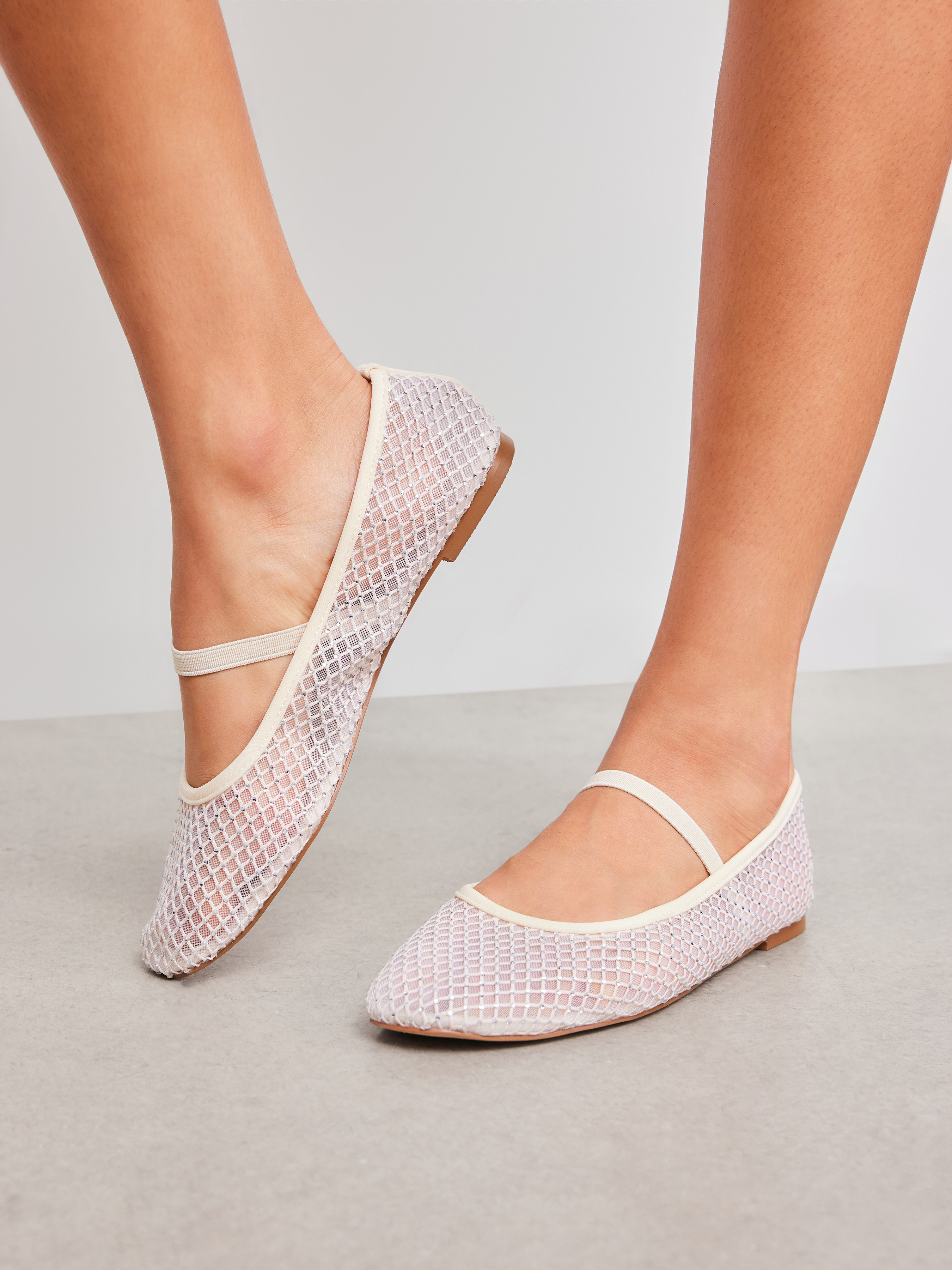 Ballerine Donna Con Strass E Fibbia - Mary Jane Punta Rotonda, Tacco Basso, Antiscivolo - Foto 10