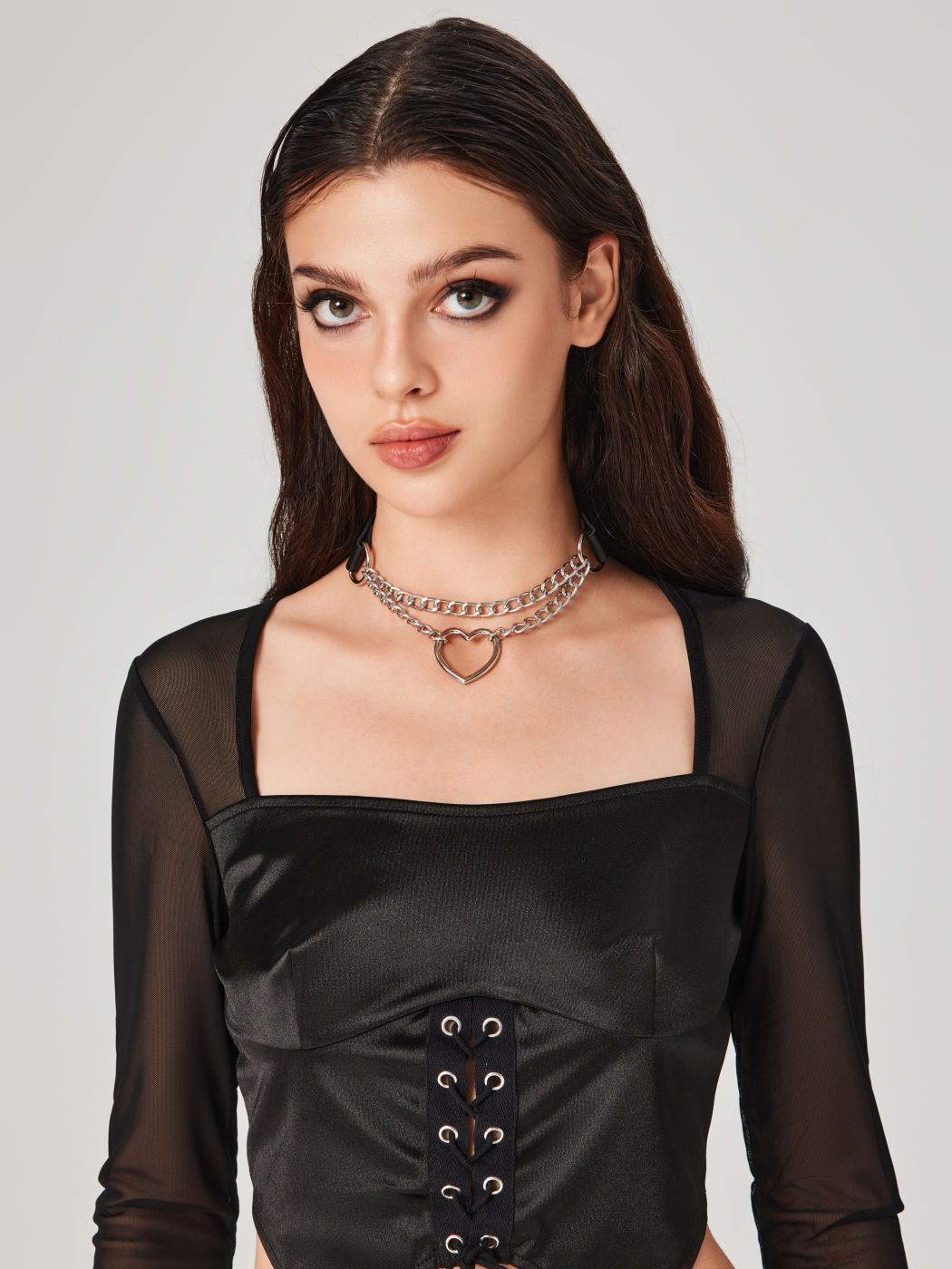 Herzkette Choker