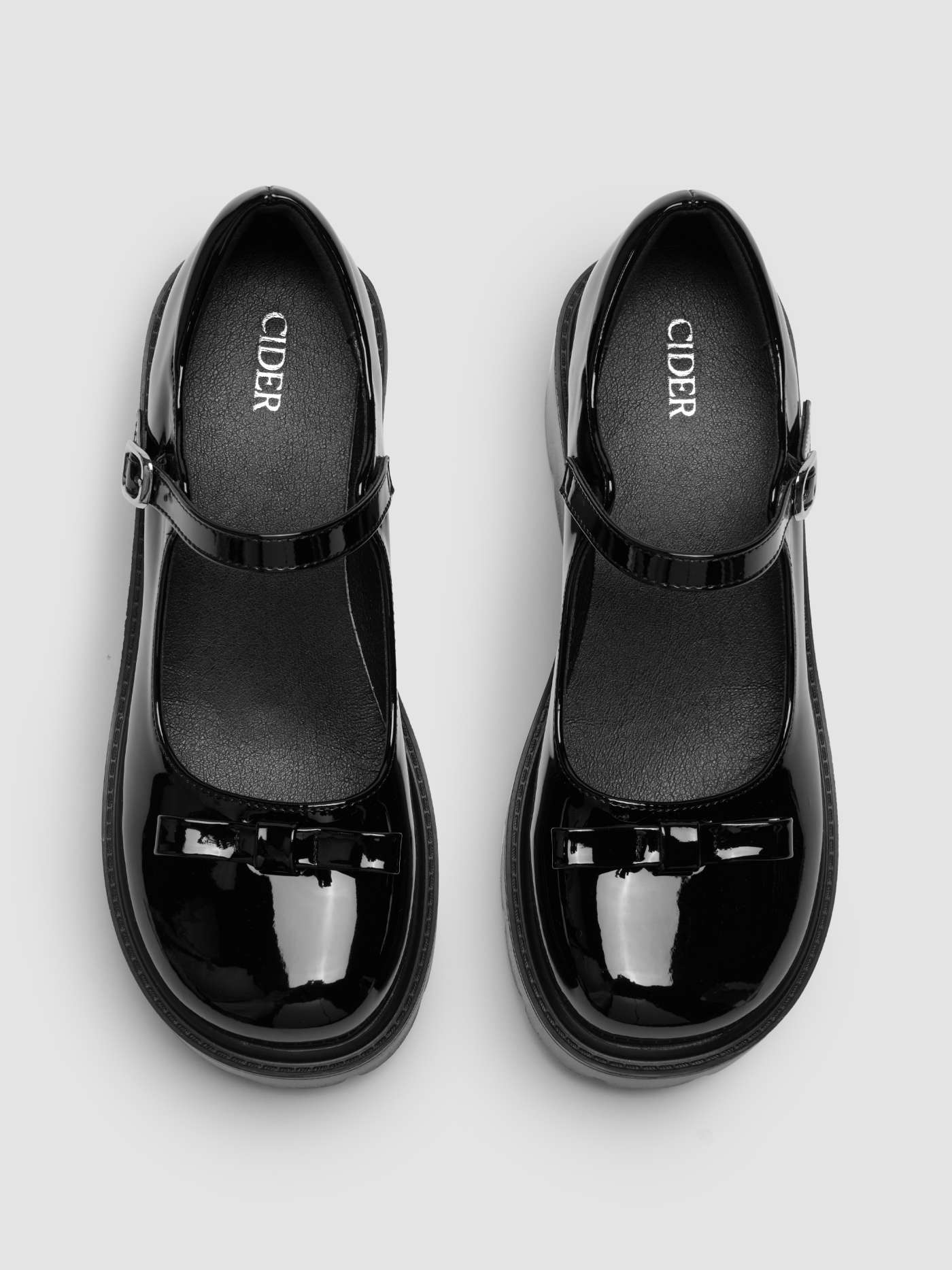 BOWKNOT CHUNKY HEELED LOAFERS