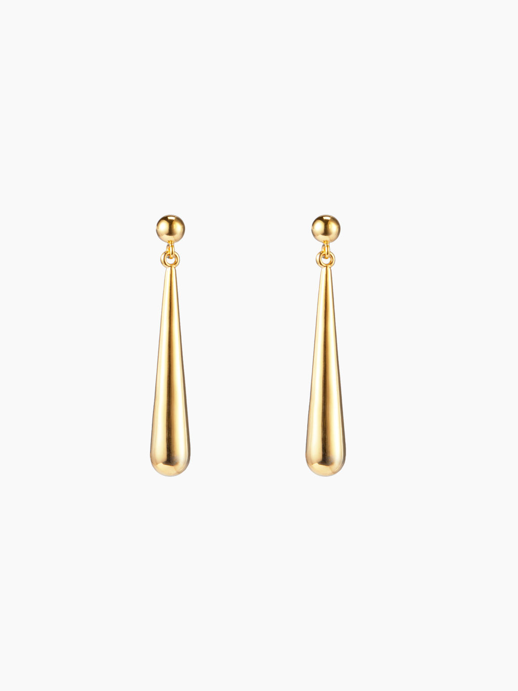 TEAR SHAPE DROP EARRINGS