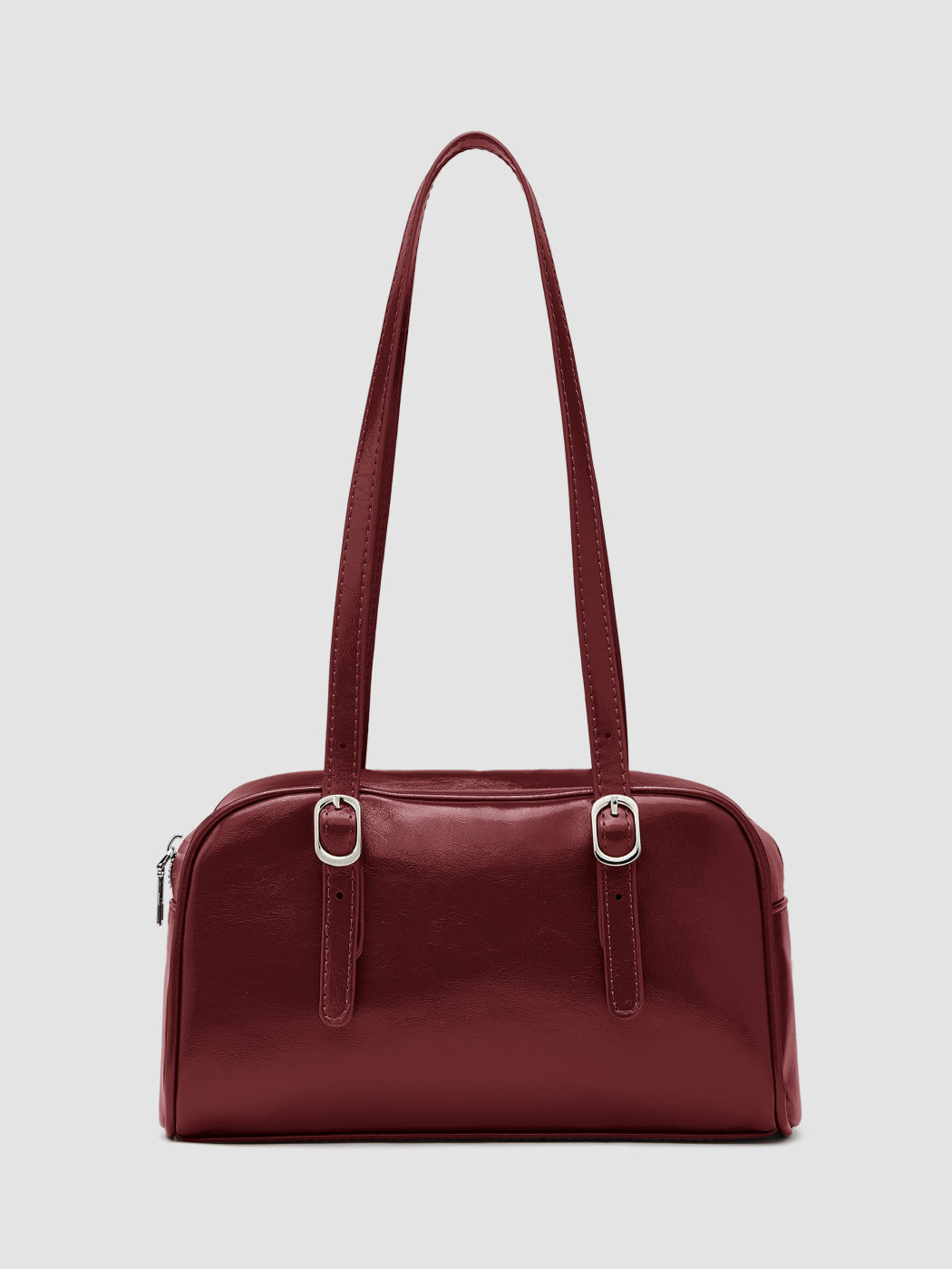 Quadratische Boston-Schultertasche