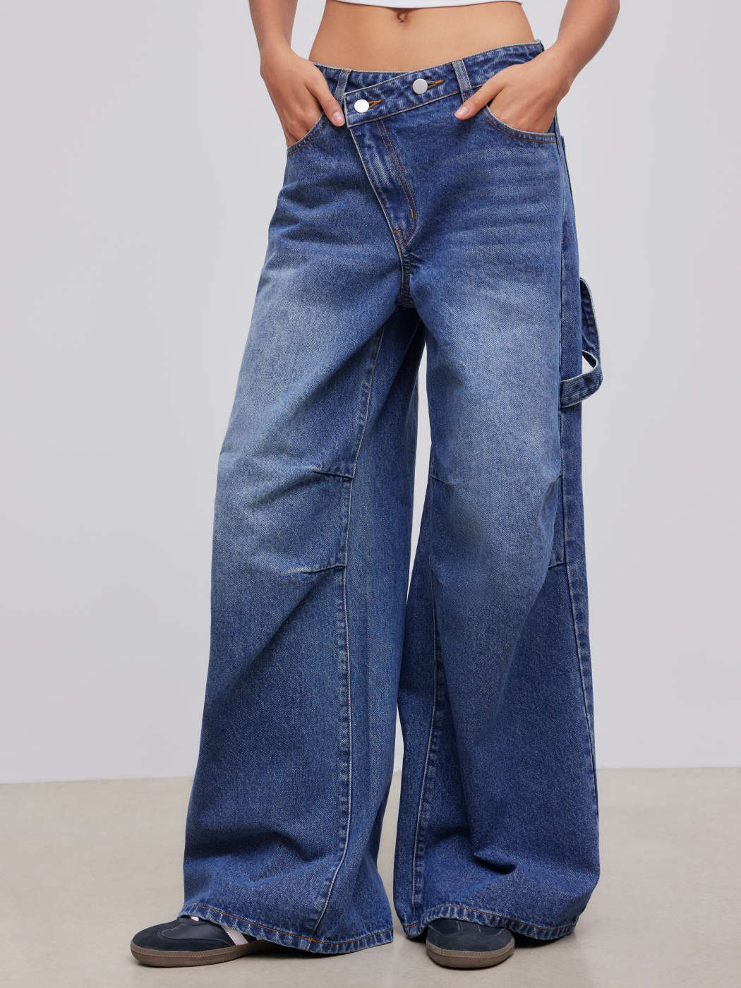 Baggy Mom Jeans Al Por Mayor Little Vintage Girls Women's High
